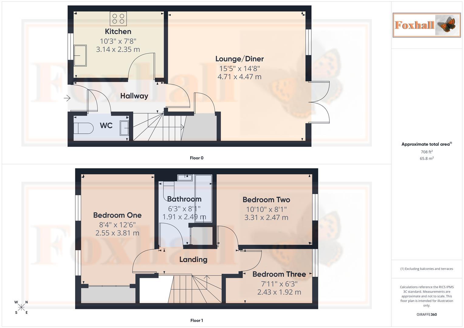 Portland Way, Great Blakenham, Ipswich floorplan