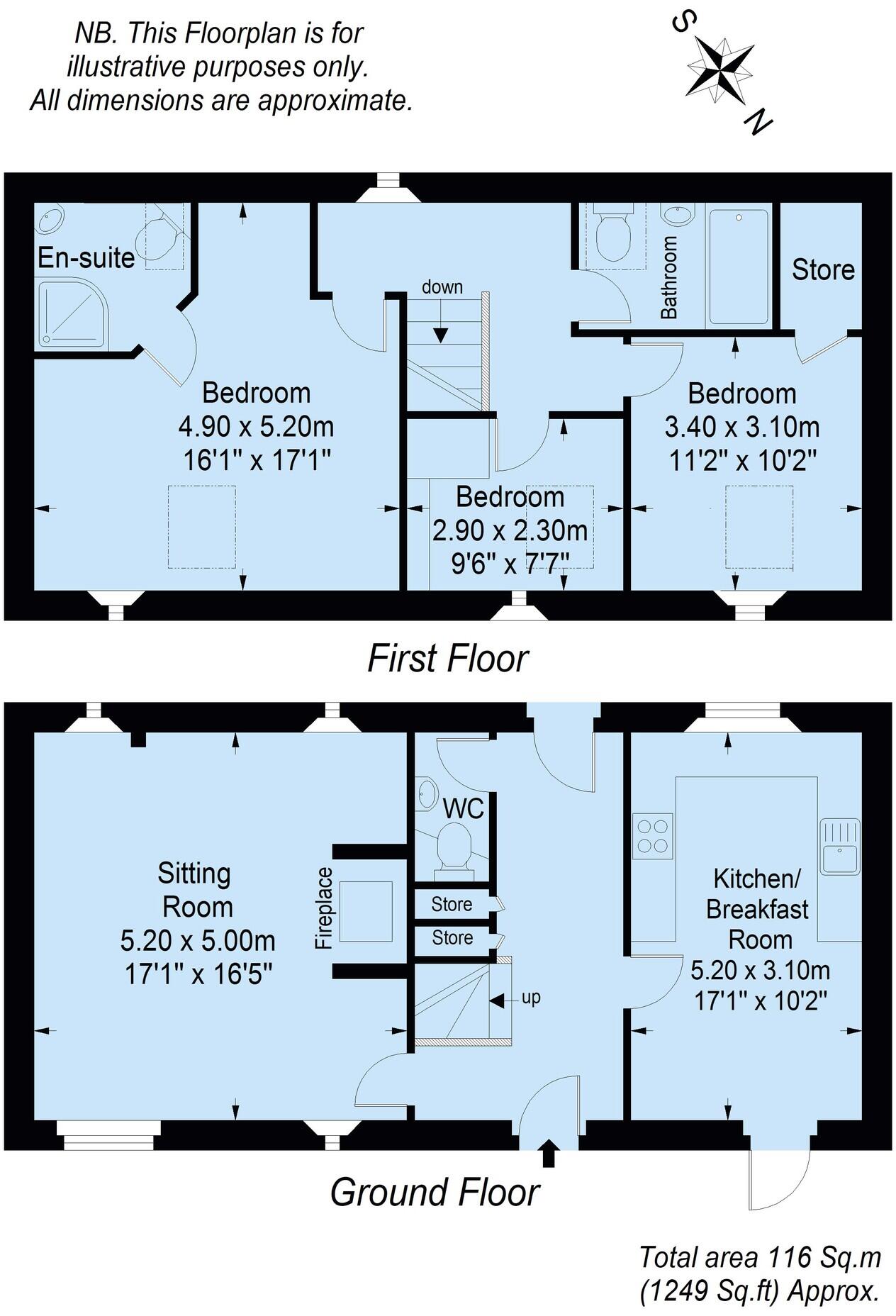 Buckland Court, Goveton, Kingsbridge floorplan