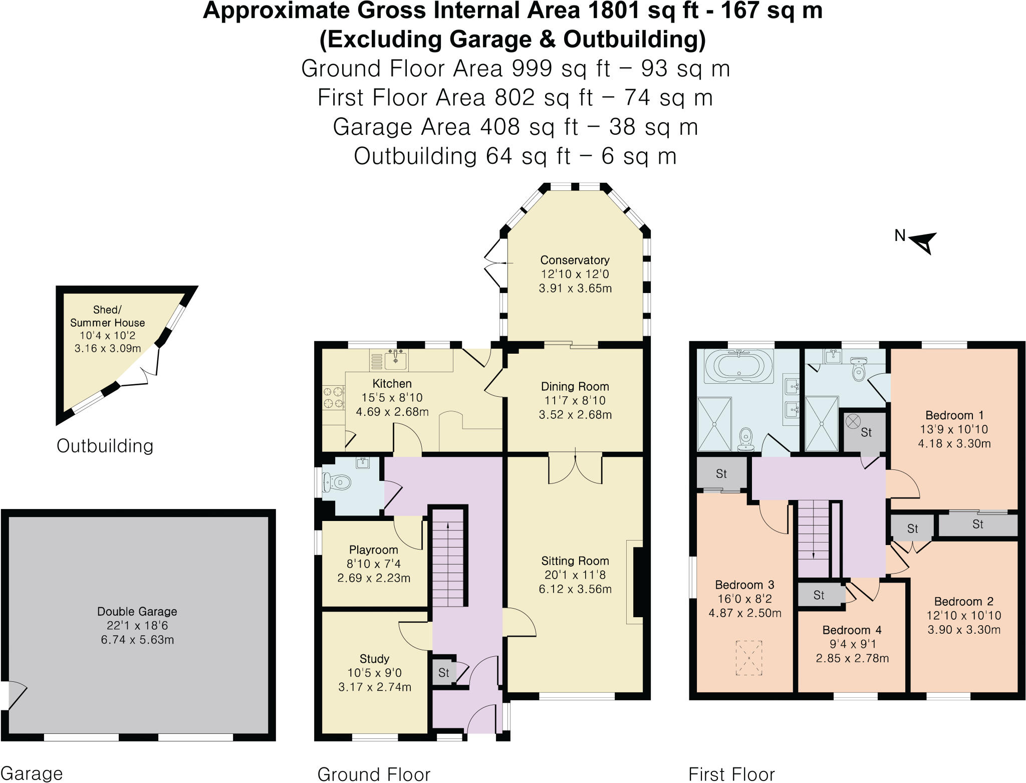 Moore Close, Aller Park floorplan