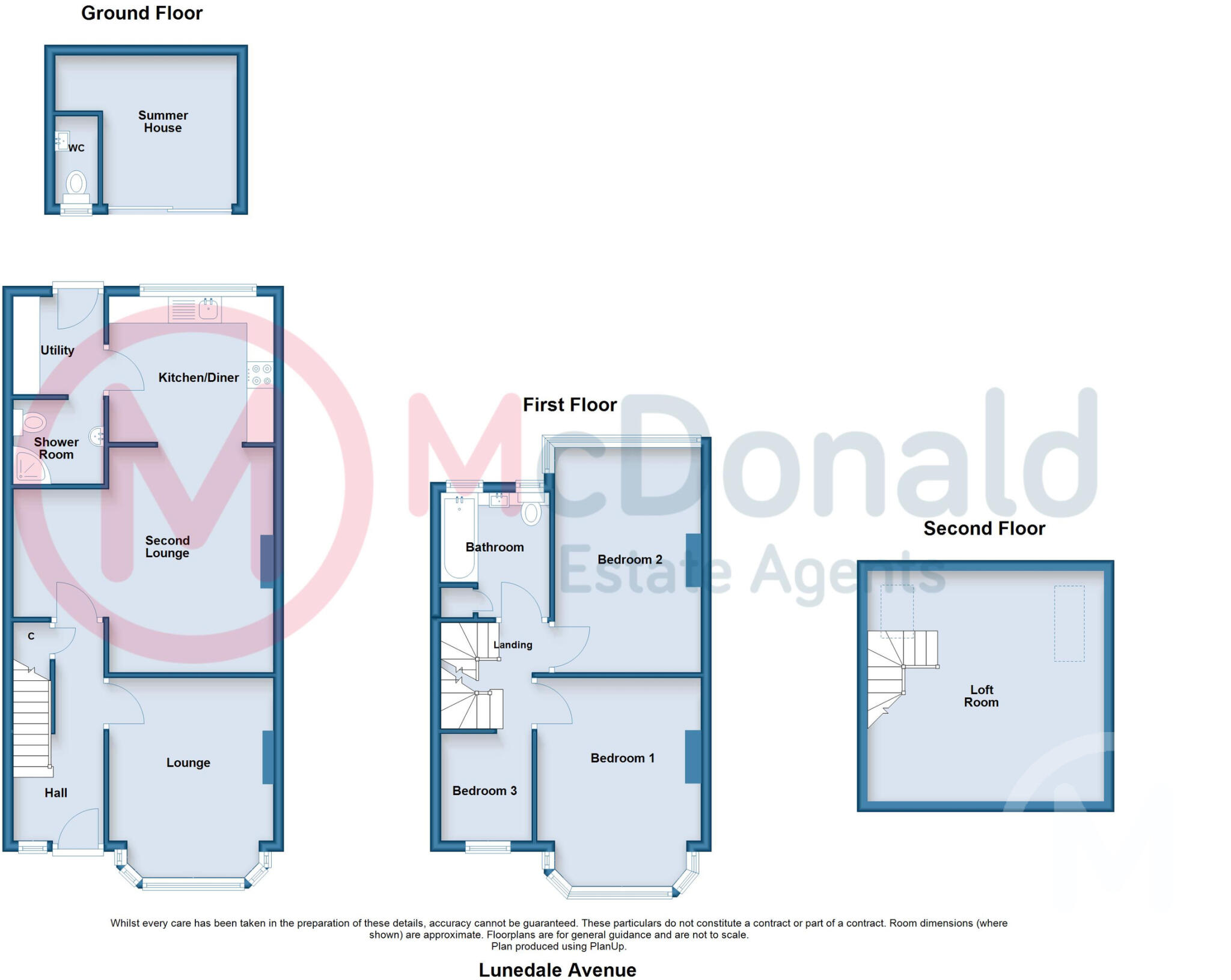 Lunedale Avenue, Blackpool floorplan