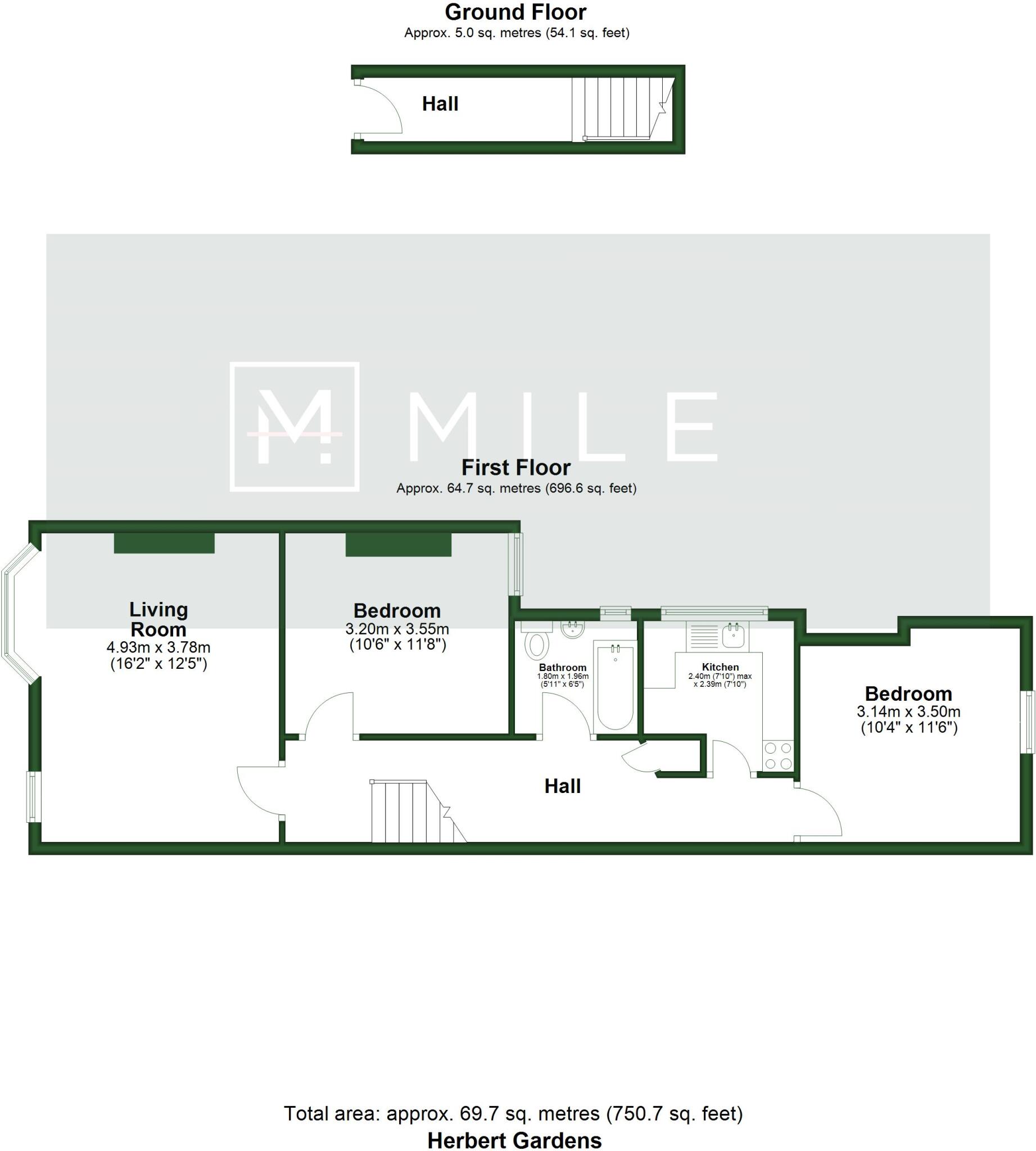 Herbert Gardens, London NW10 floorplan
