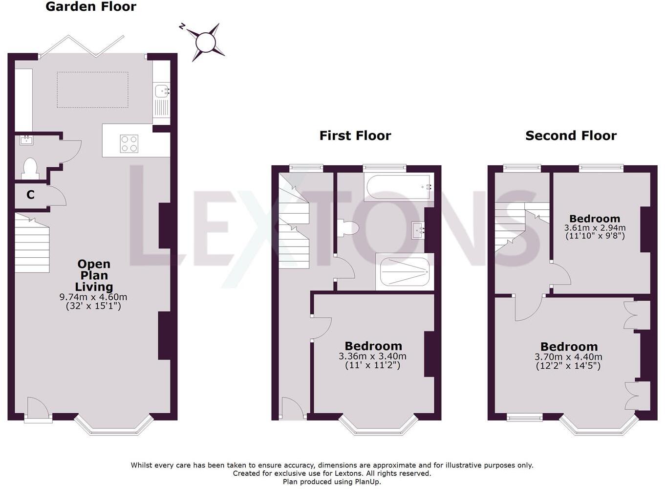 Robertson Road, Brighton floorplan