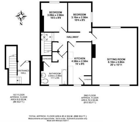 Winchester Street, Salisbury floorplan