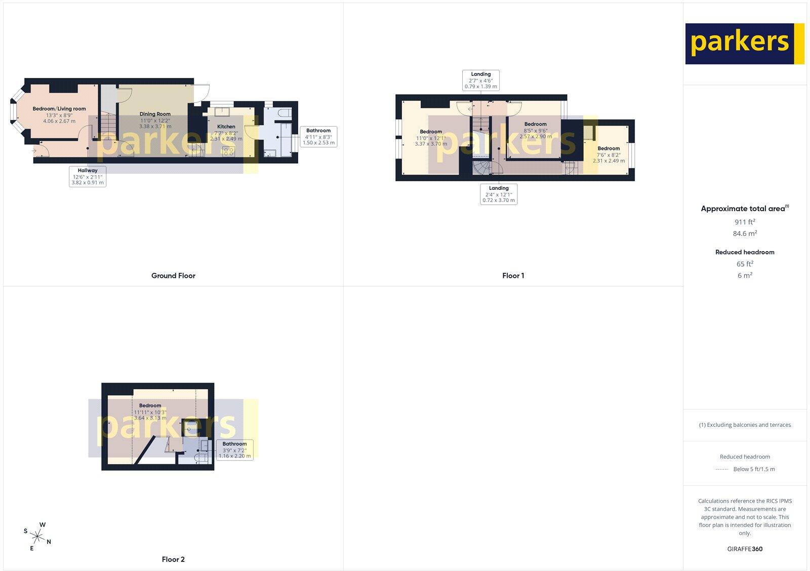 Cardigan Gardens, Reading, Berkshire, RG1 floorplan