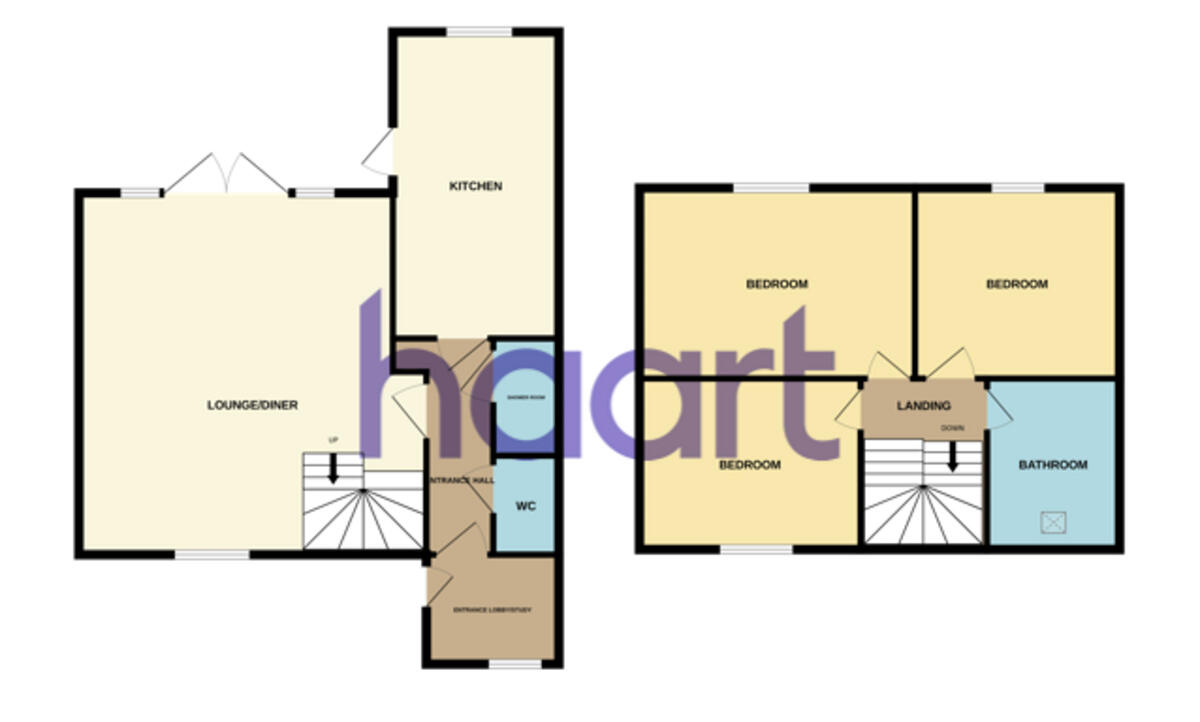 Fiddlers Folly, Colchester floorplan