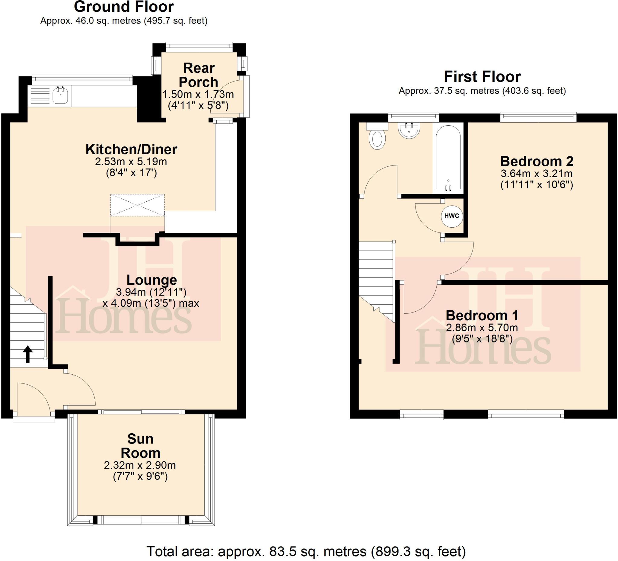 Windermere Close, Dalton-in-Furness, Cumbria floorplan