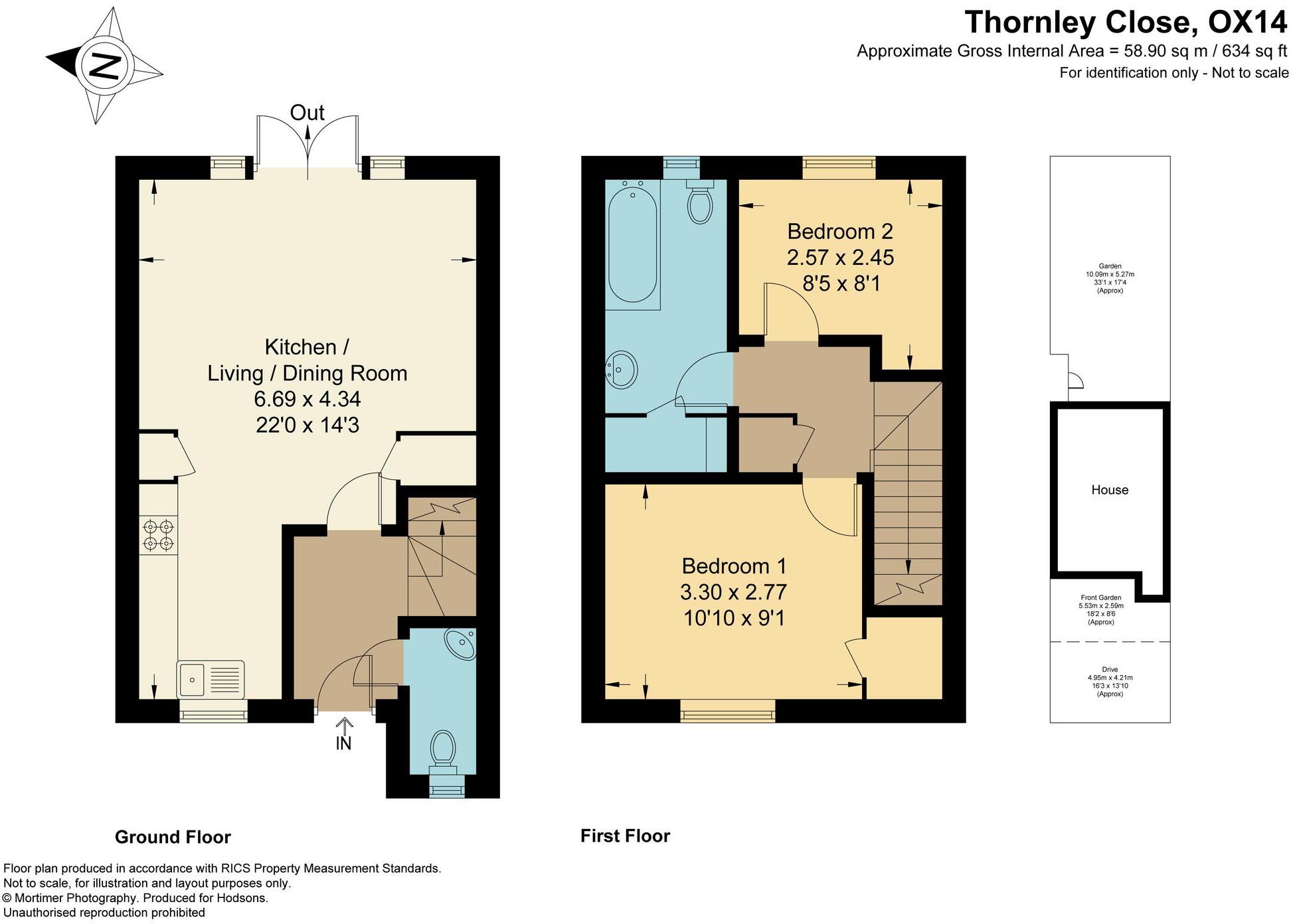 Thornley Close, Abingdon, OX14 floorplan