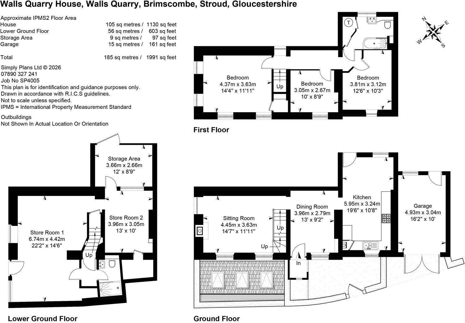 The Roundabouts/Brimscombe Hill, Brimscombe, Stroud floorplan