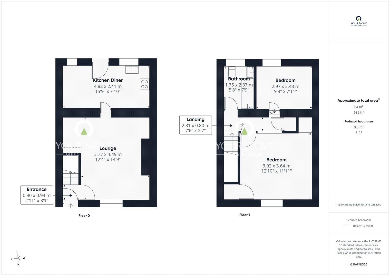 Thomas Street, Blackhill, Consett, Durham, DH8 floorplan