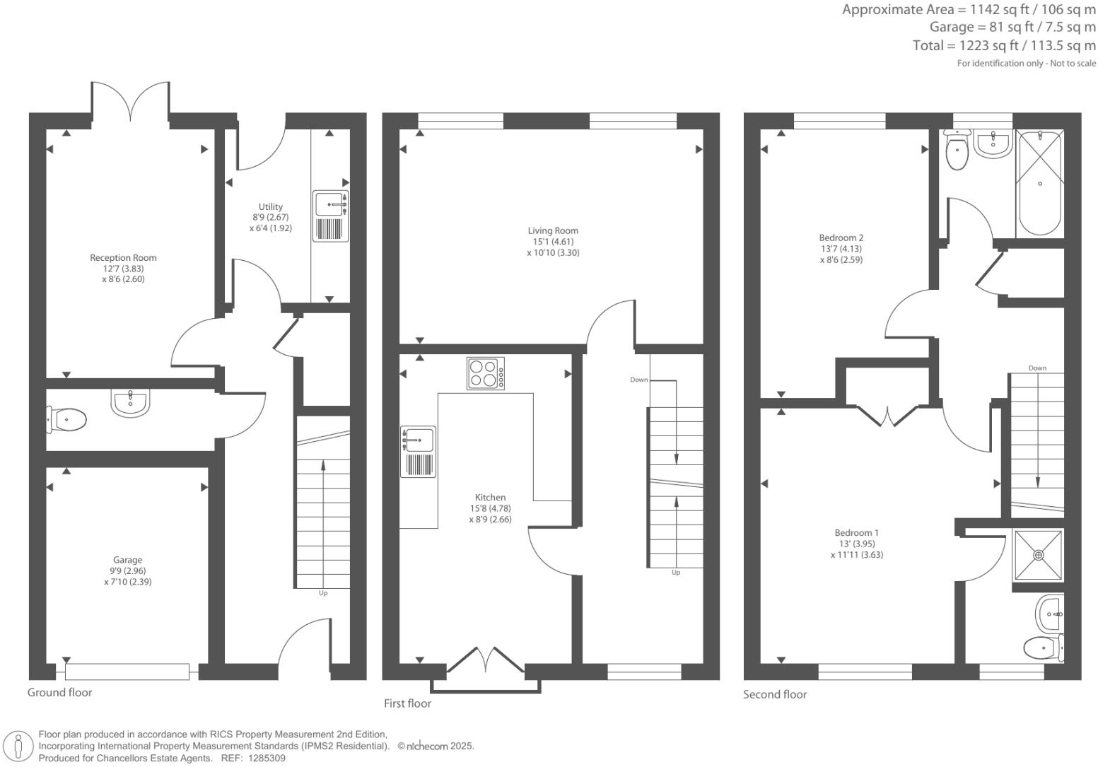 Booth Gardens, Hay-On-Wye, Hereford floorplan