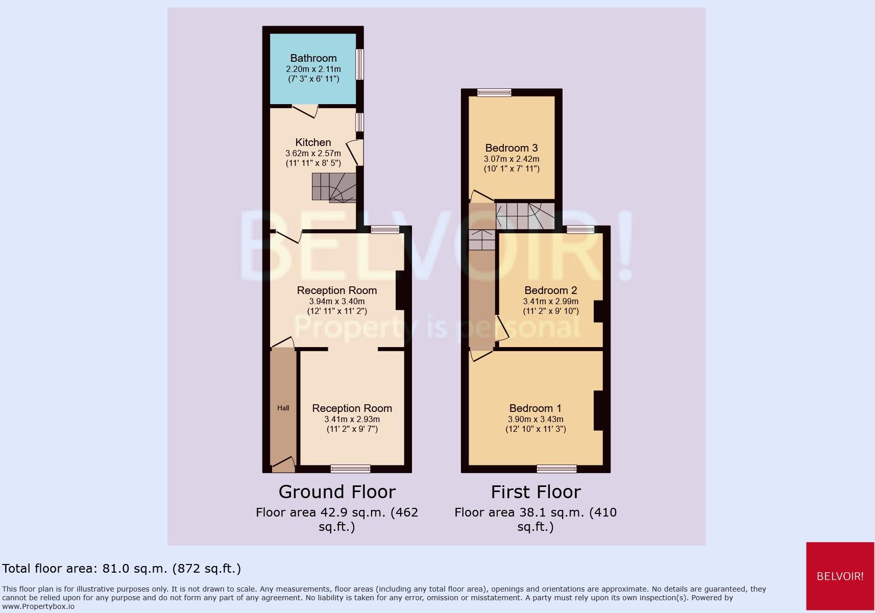 Joseph Street, Grimsby, DN31 floorplan