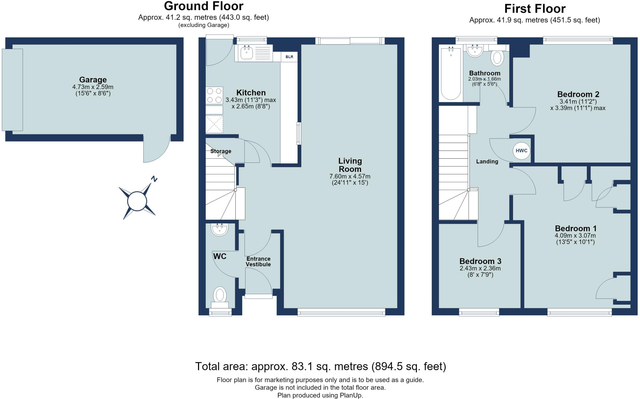 Broadstone Road, Harpenden, Hertfordshire, AL5 floorplan