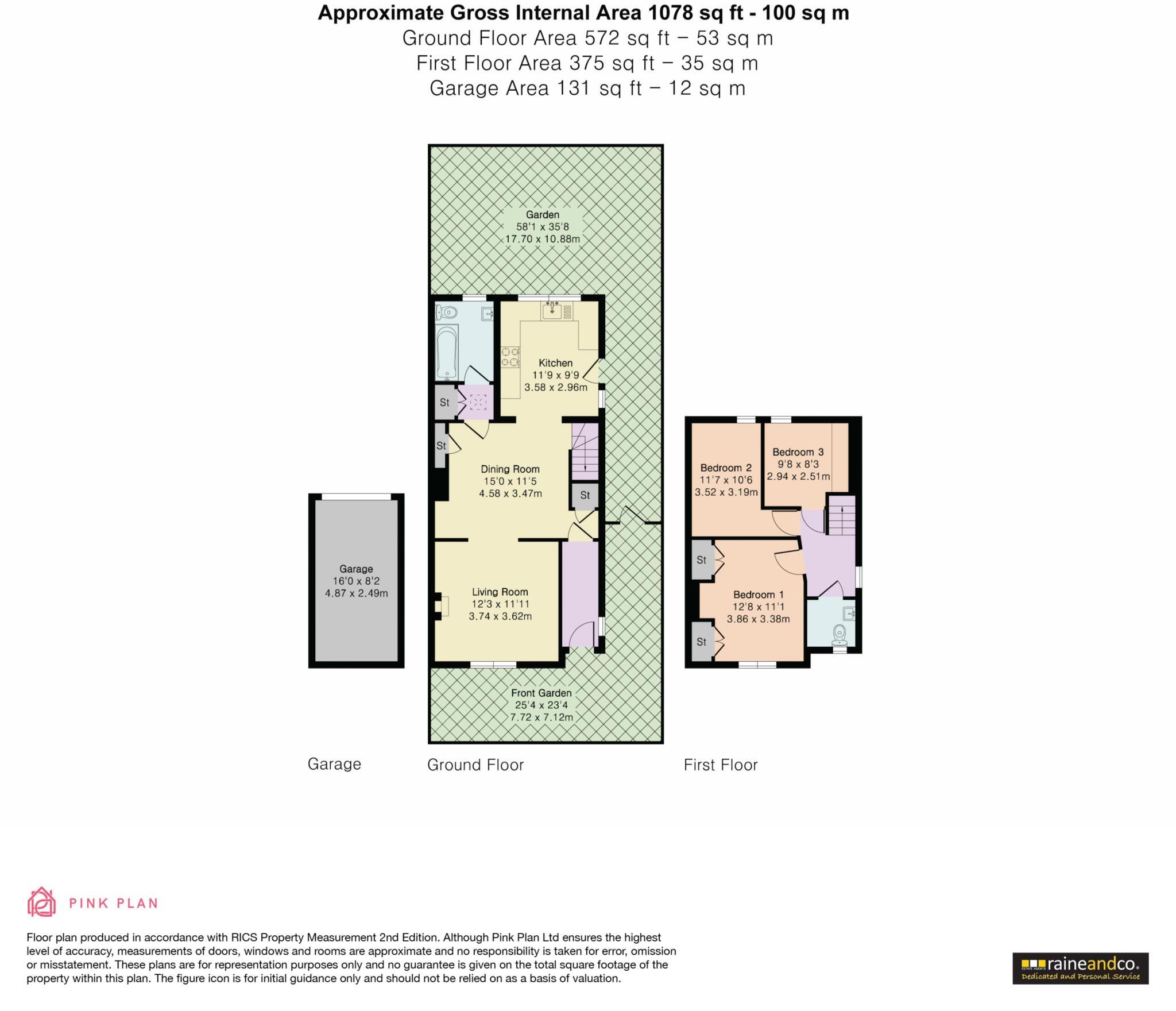 Glebeland, Hatfield floorplan