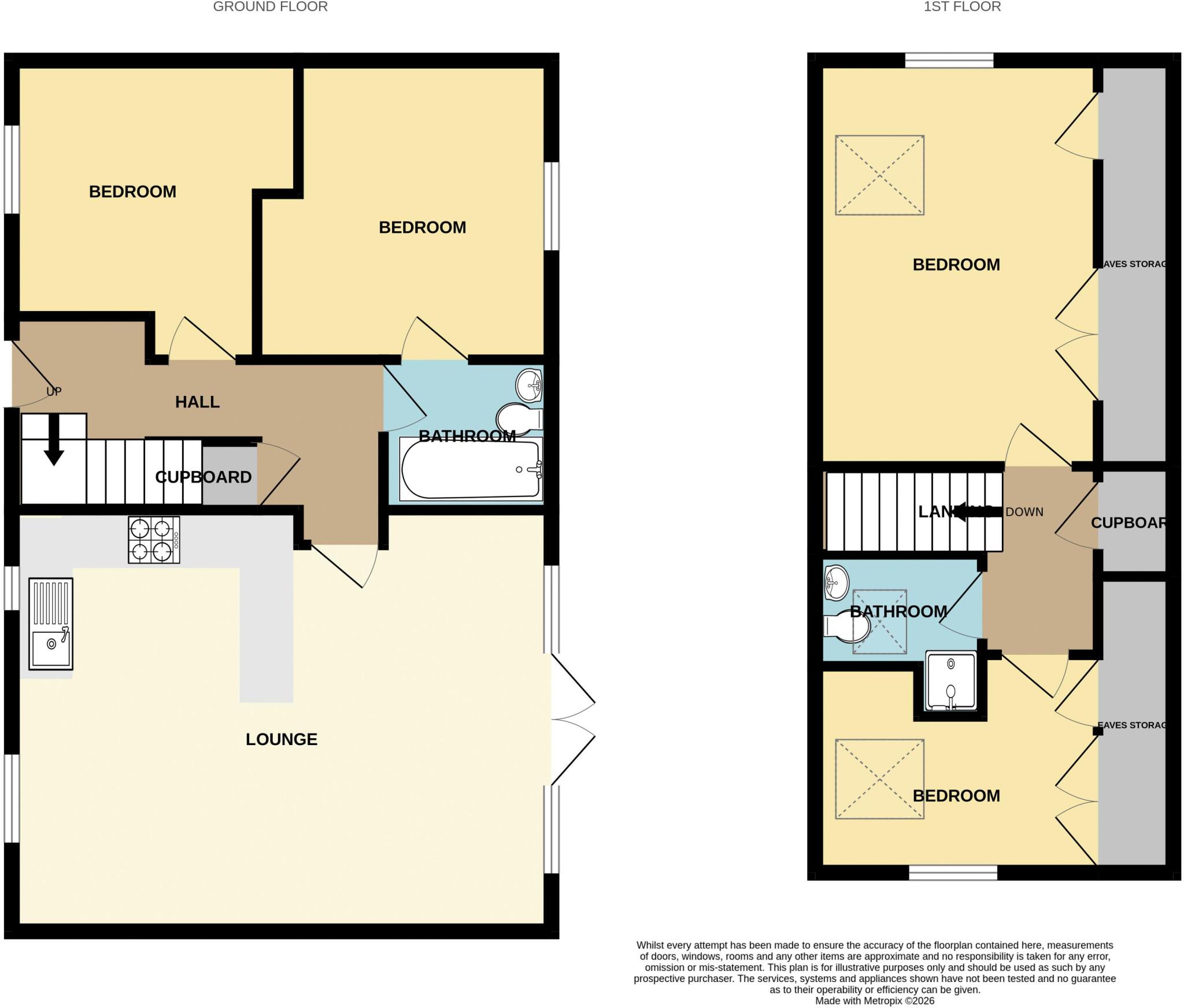 Capstan Drive, Highbridge floorplan