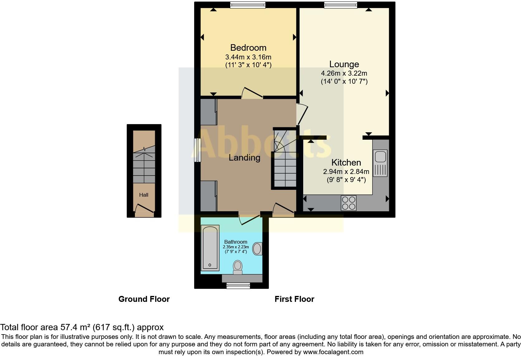 Third Avenue, Chelmsford, Essex, CM1 floorplan