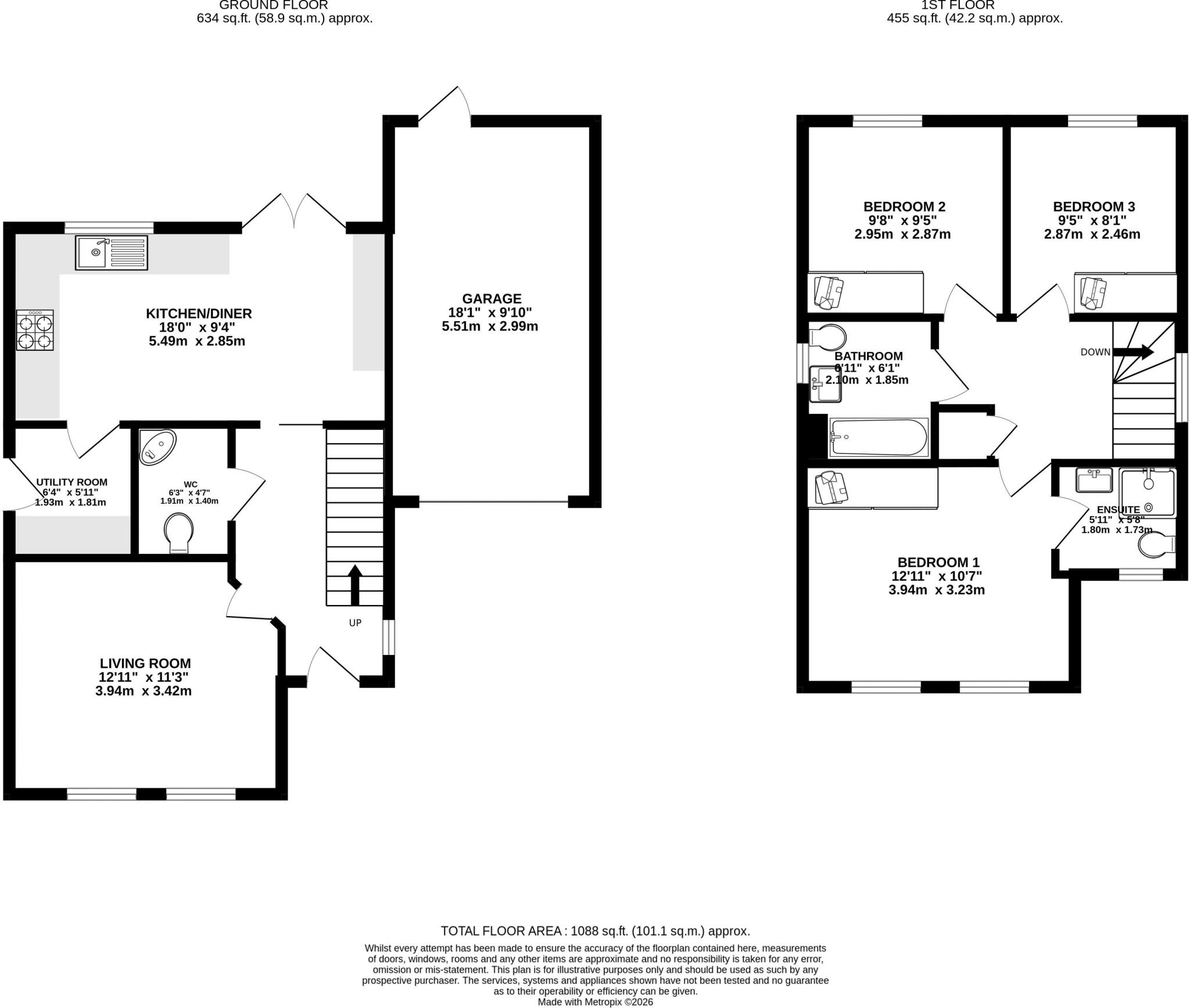 Barben Avenue, Fulford, York YO19 4AP floorplan