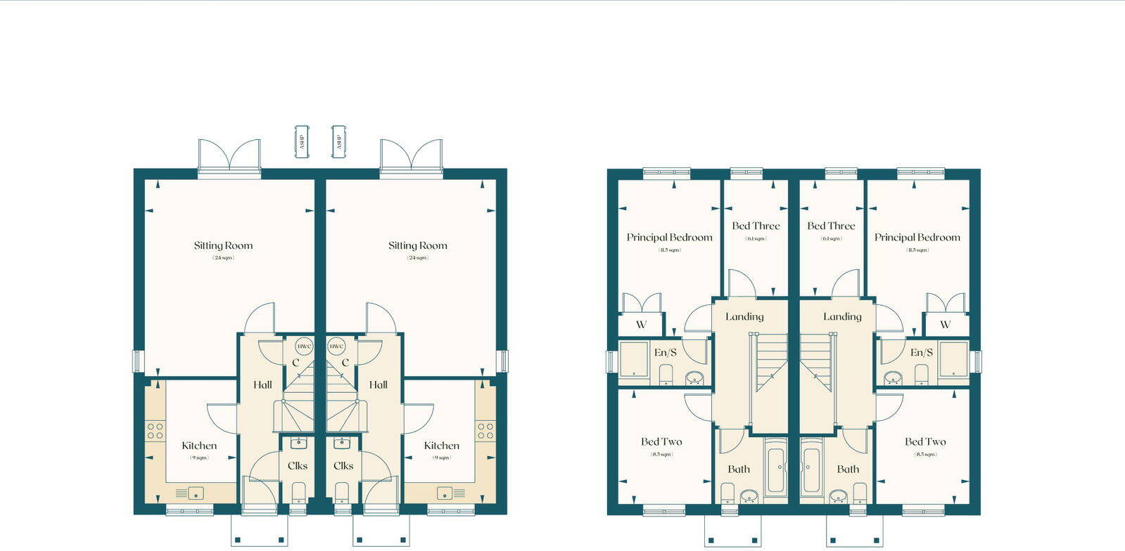Plot 8 - Blythe Meadow, Charsfield, Nr Framlingham, Suffolk floorplan