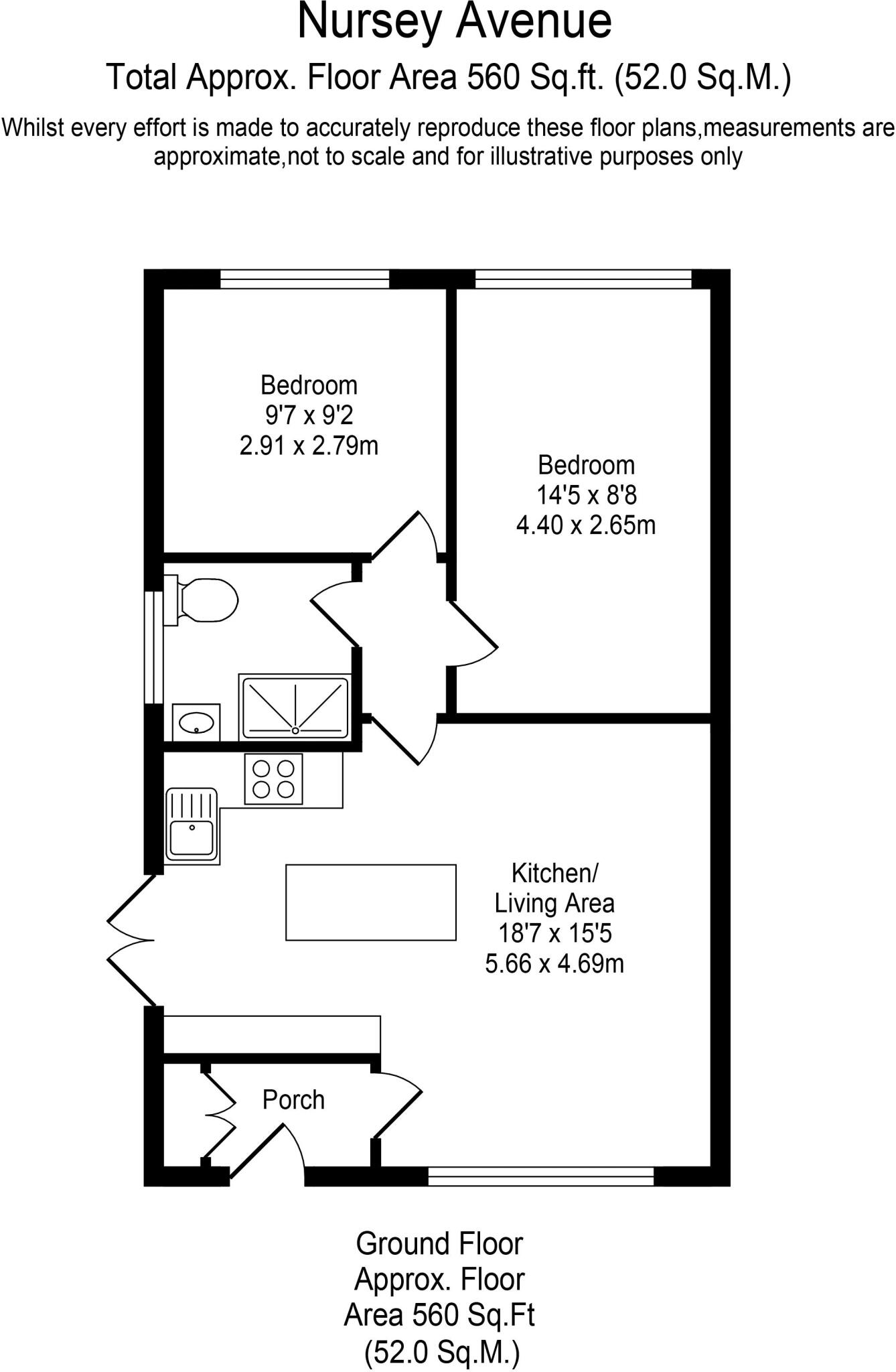 Nursery Avenue, Ormskirk floorplan