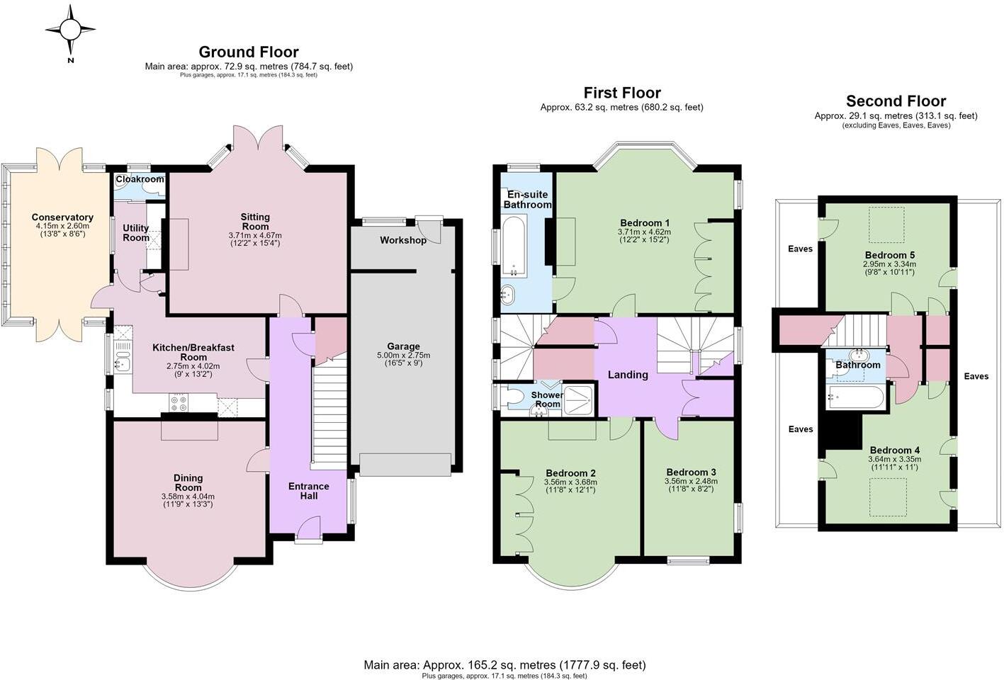 Joy Lane, Whitstable floorplan