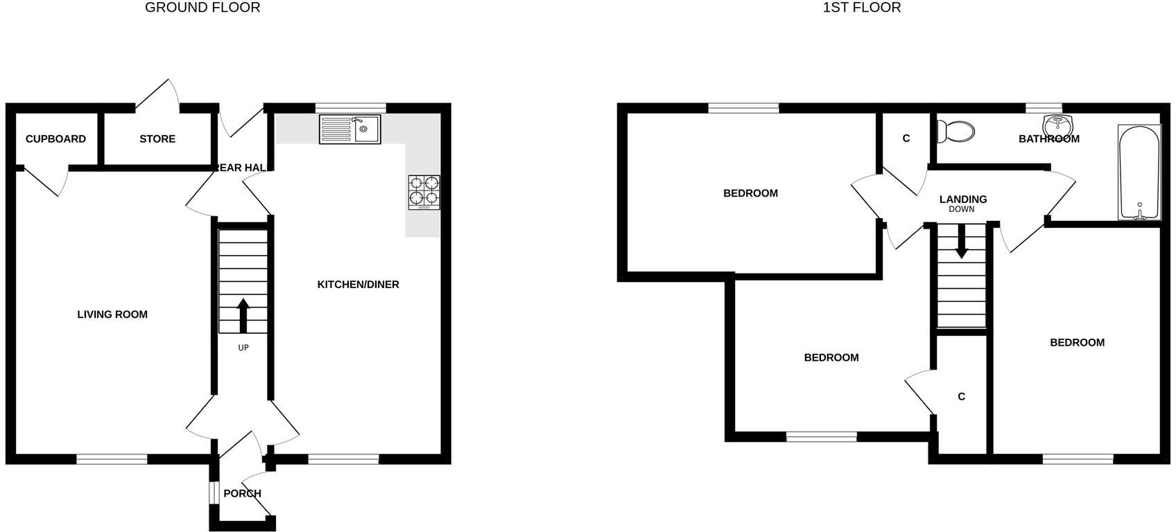 38 Wrightfield Park, Maryburgh, Dingwall, Highland. IV7 8ER floorplan