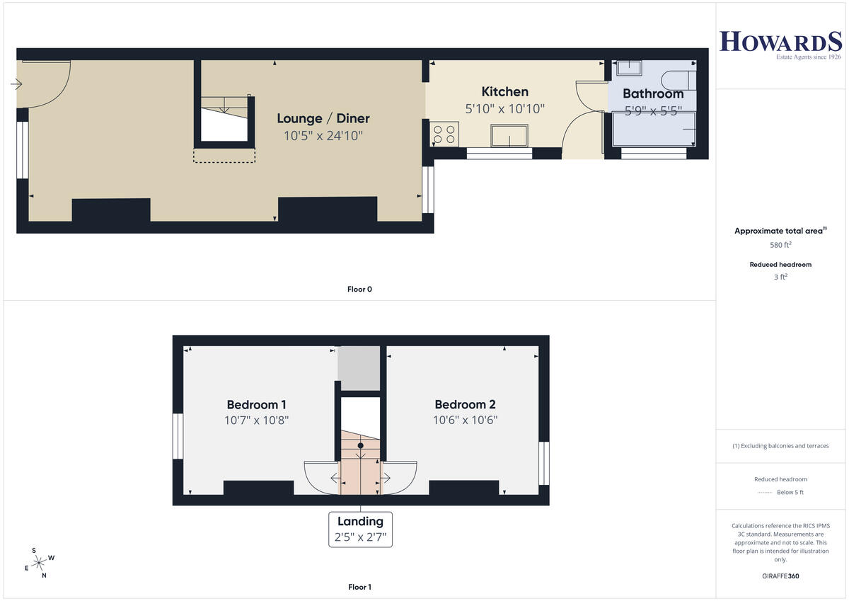 Edinburgh Road, Lowestoft floorplan
