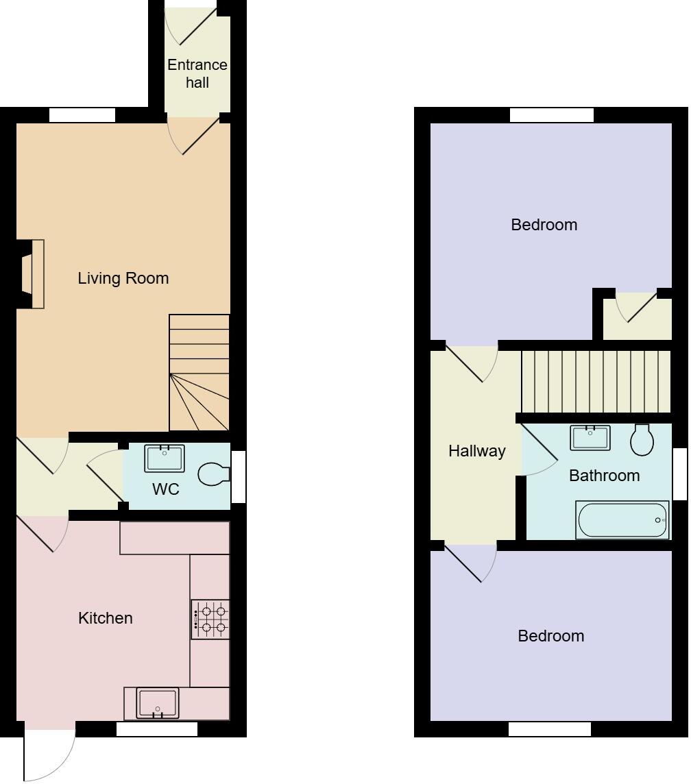 Kendrick Close, Coalville floorplan