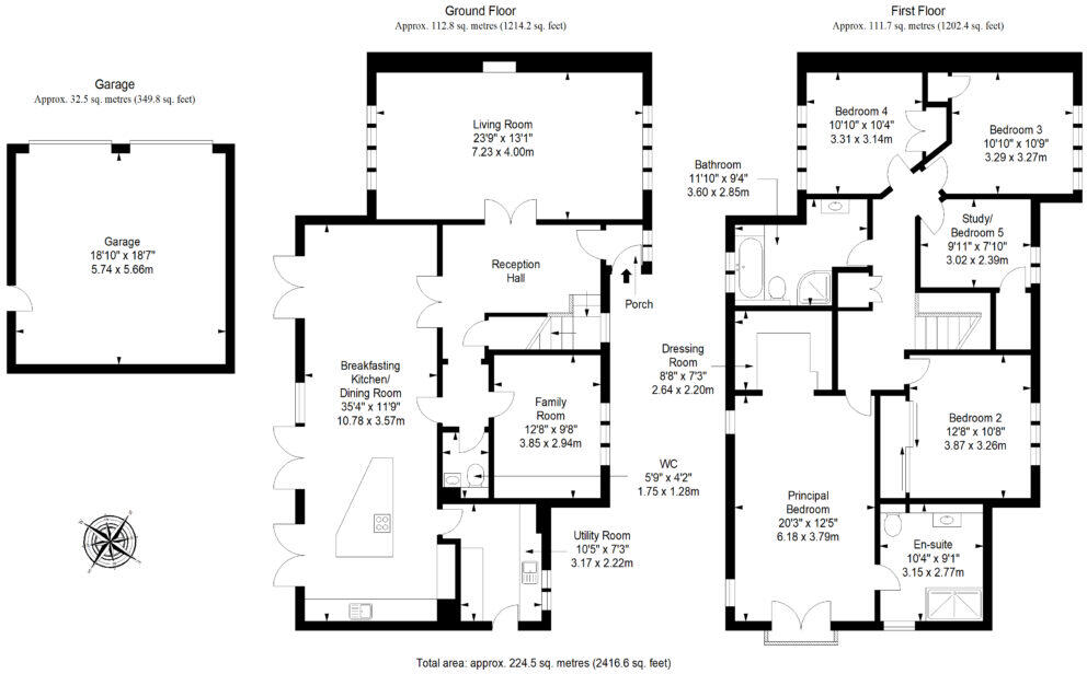 24 Ravelrig Gait, Balerno, Edinburgh, EH14 7NH floorplan