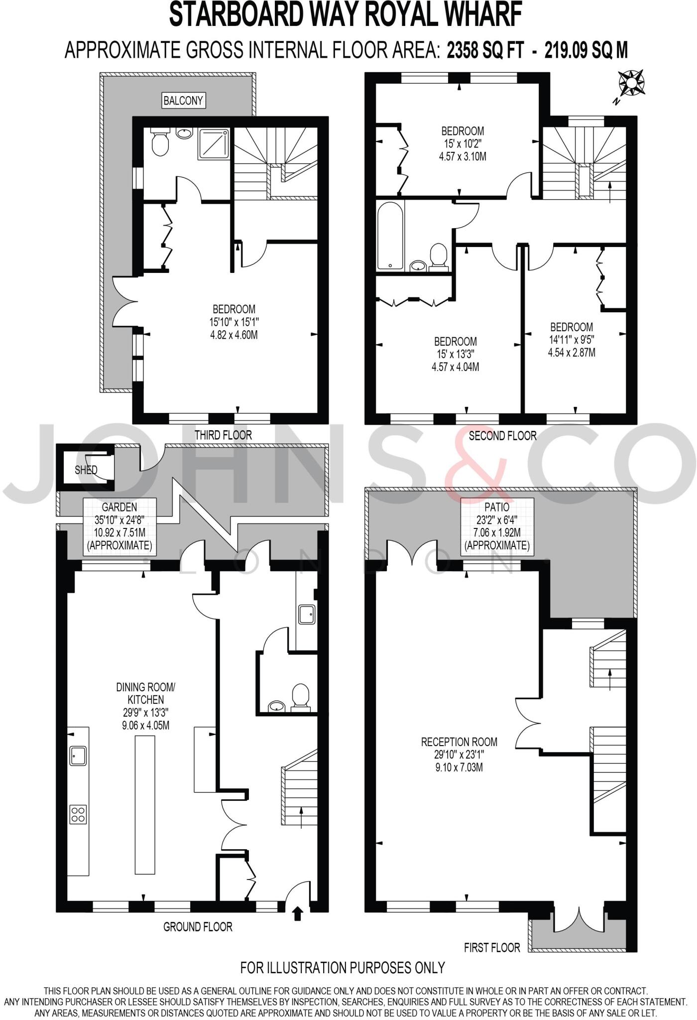 Starboard Way, Royal Wharf, London, E16 floorplan
