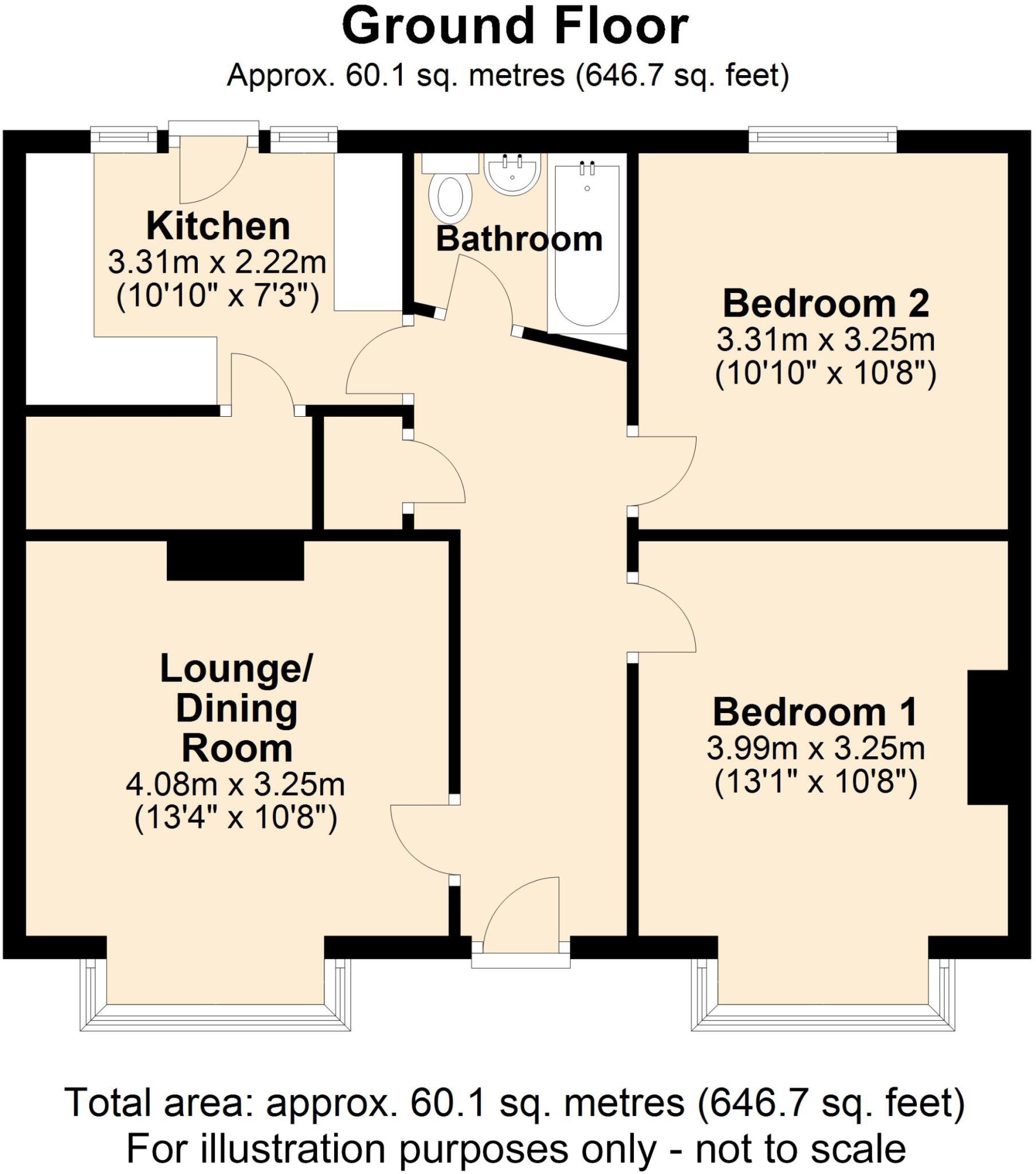Dalton Road, Ipswich, IP1 floorplan
