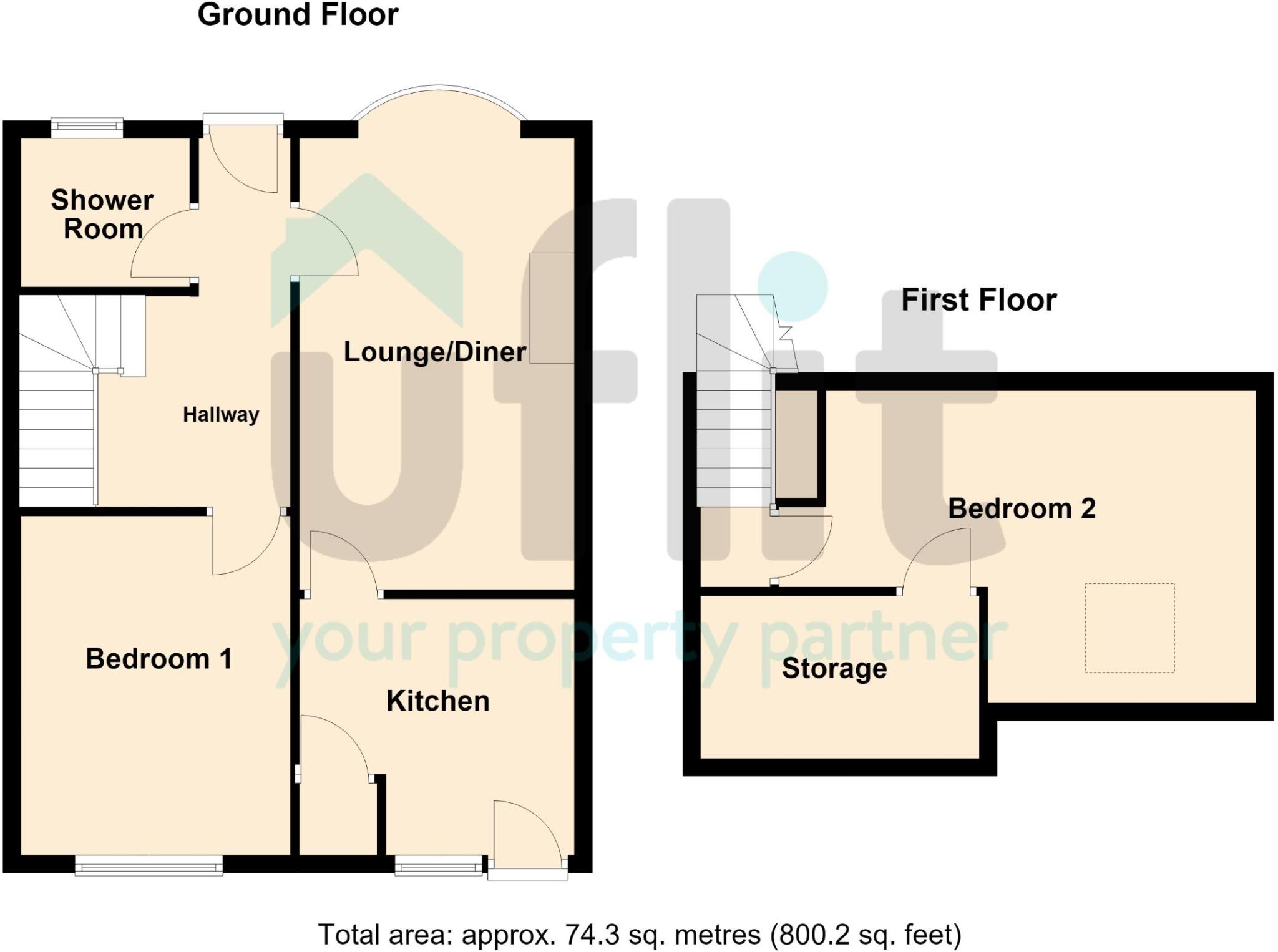 51, The Motte, Rotherham floorplan