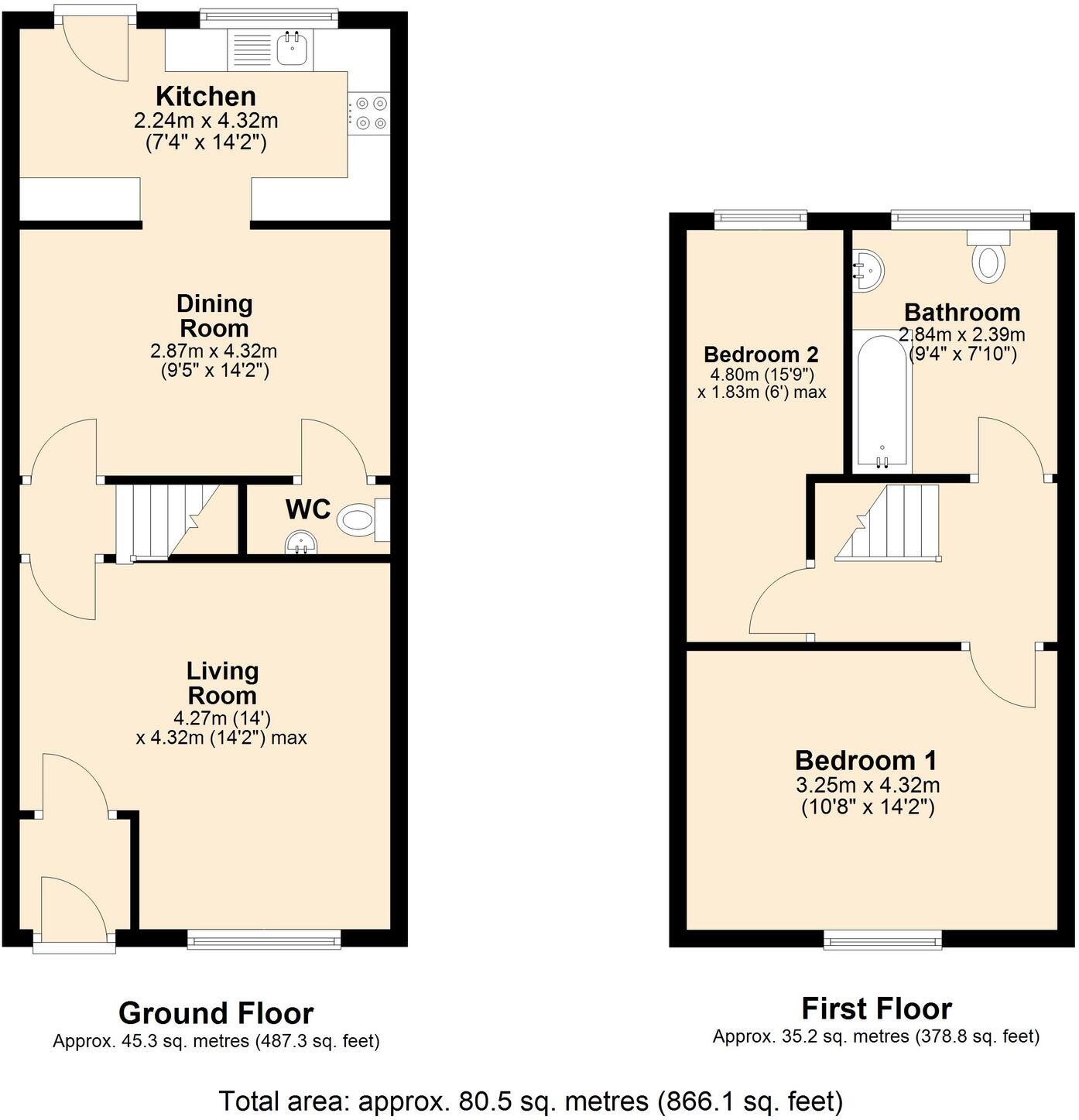 Listing floorplan