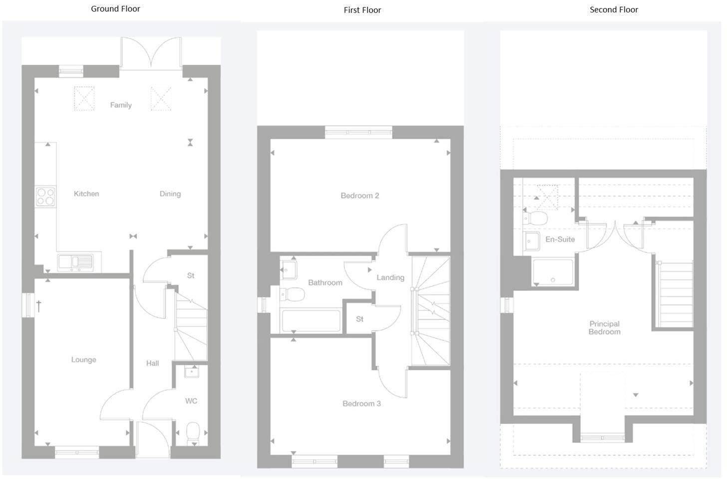 Pauline Hayward Drive, Blakedown, Kidderminster, DY10 3GU floorplan
