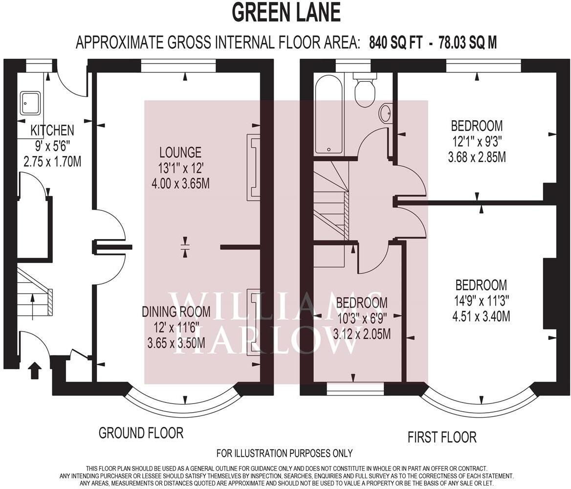 Green Lane, Morden, SM4 floorplan
