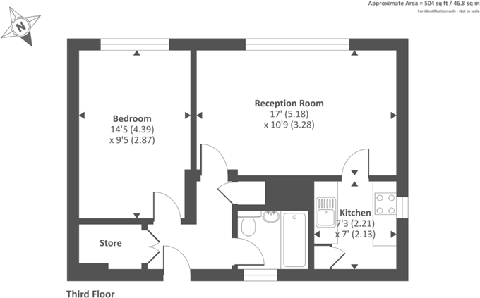 Addlestone, Surrey, KT15 floorplan