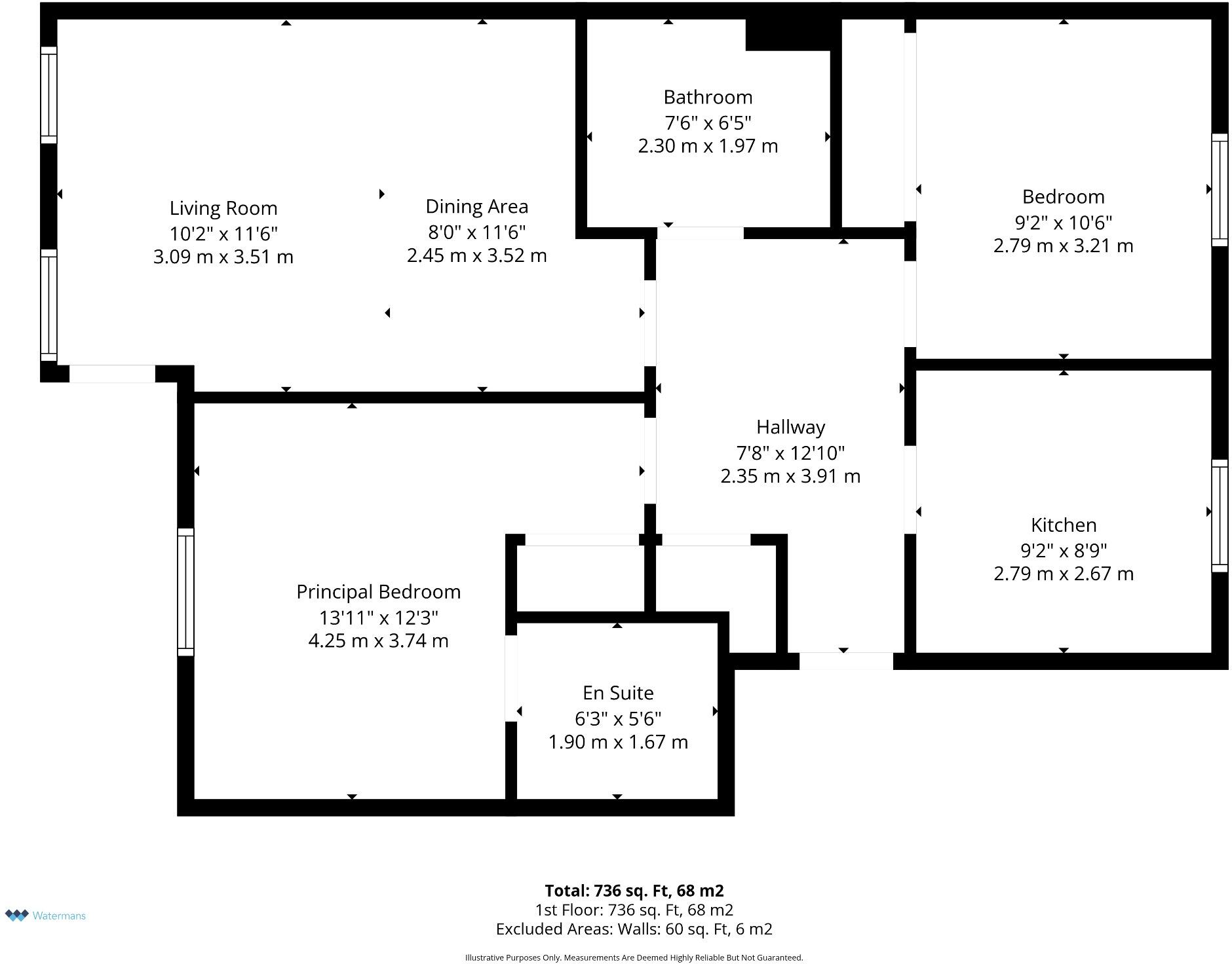 8 Shawfarm Gardens, Prestwick, South Ayrshire, KA9 2GZ floorplan