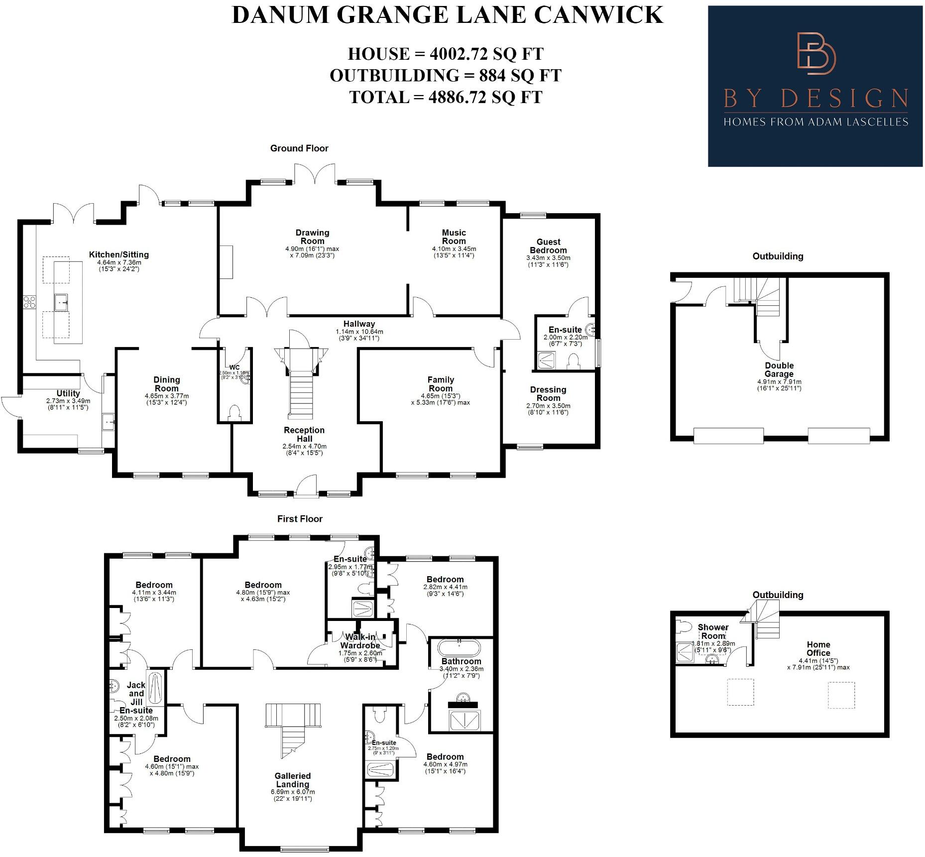 Grange Lane, Canwick, Lincoln, Lincolnshire, LN4 2RQ floorplan