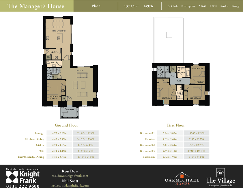 The Village, Rosslynlee, Edinburgh EH25 floorplan
