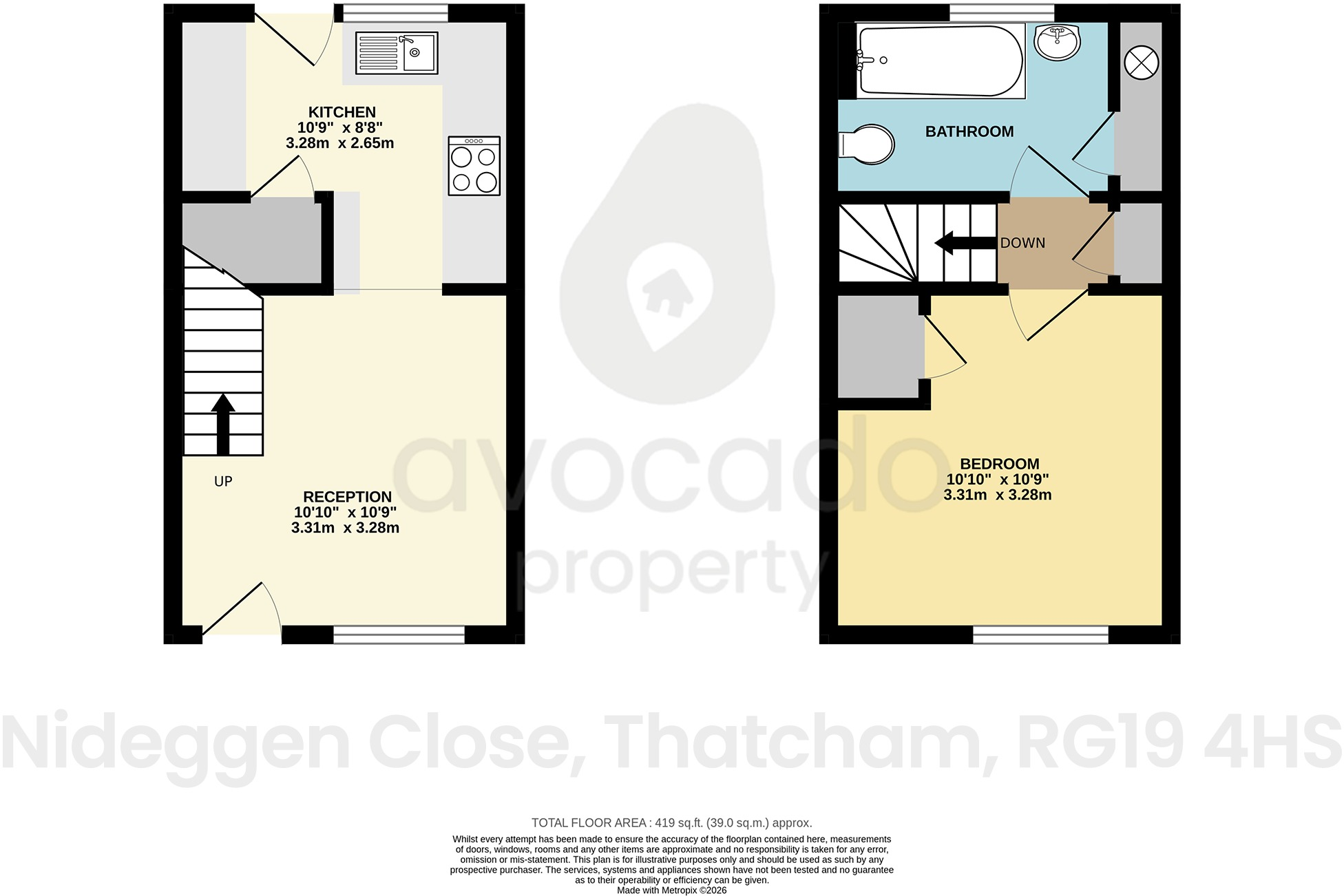Nideggen Close, Thatcham floorplan