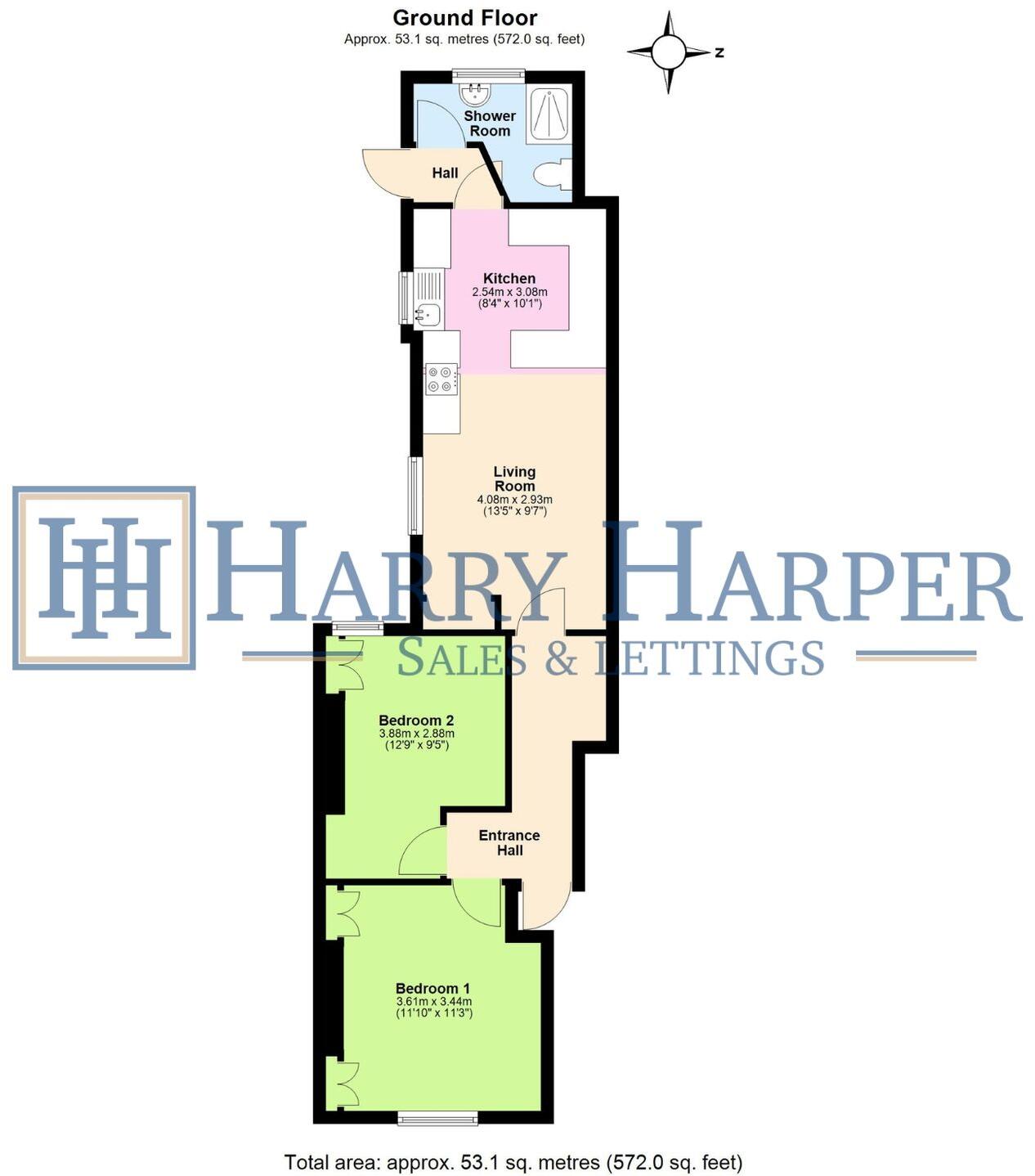Cathays Terrace, Cathays, CF24 floorplan