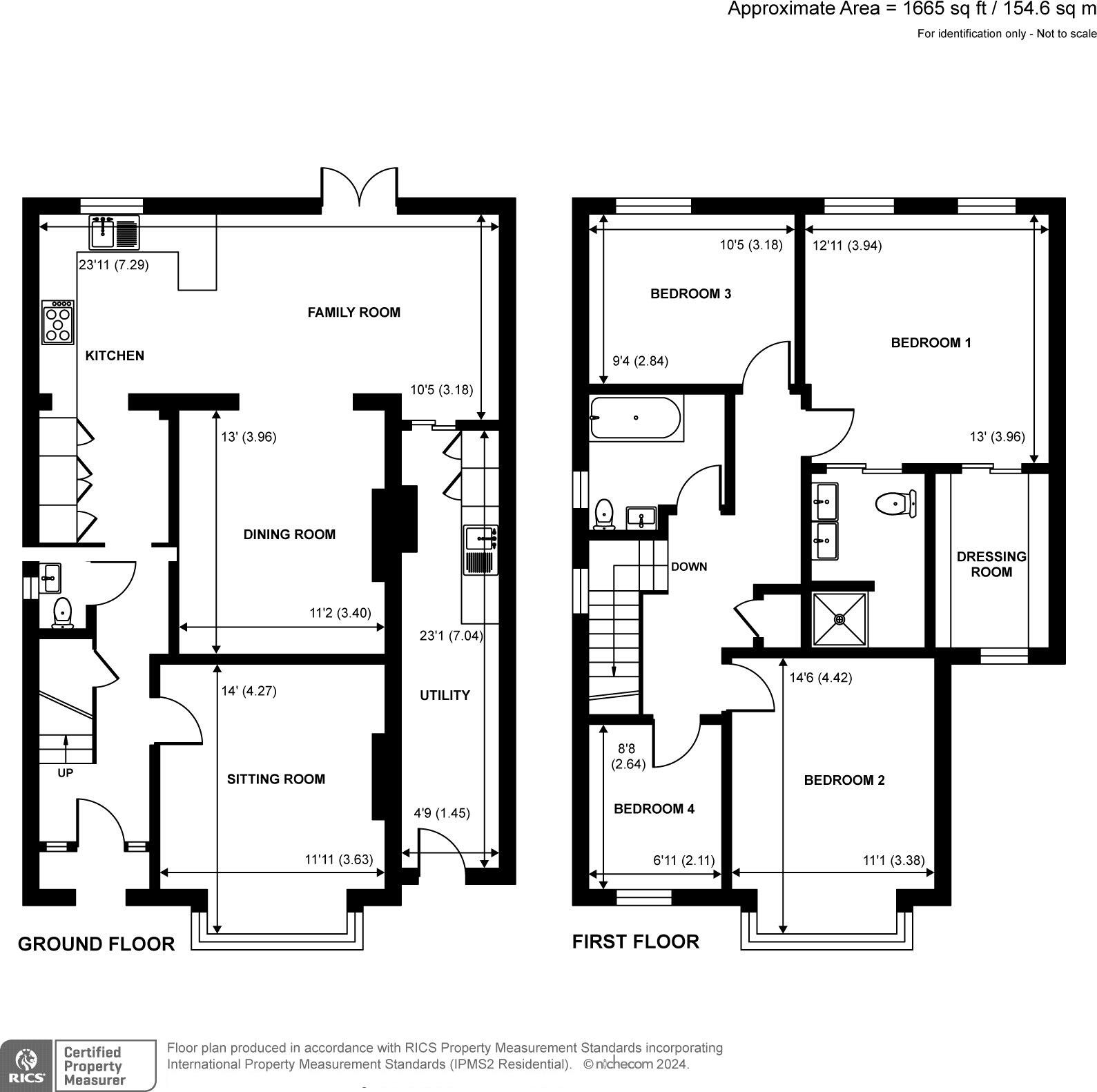 Wendy Crescent, Guildford, Surrey, GU2 floorplan