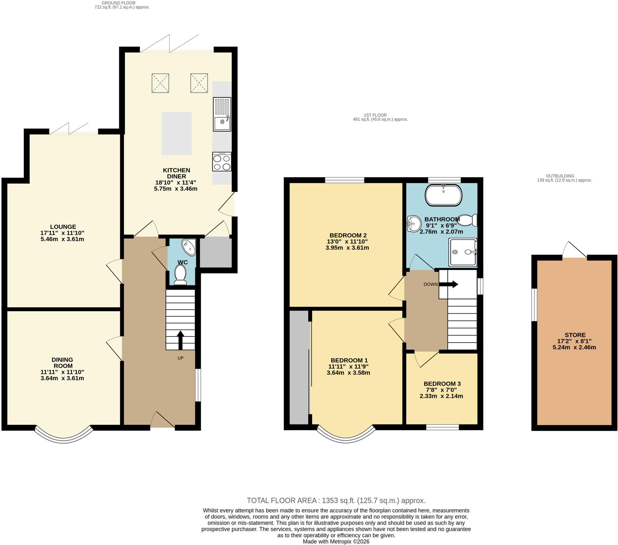 Glover Road, Scunthorpe, DN17 floorplan