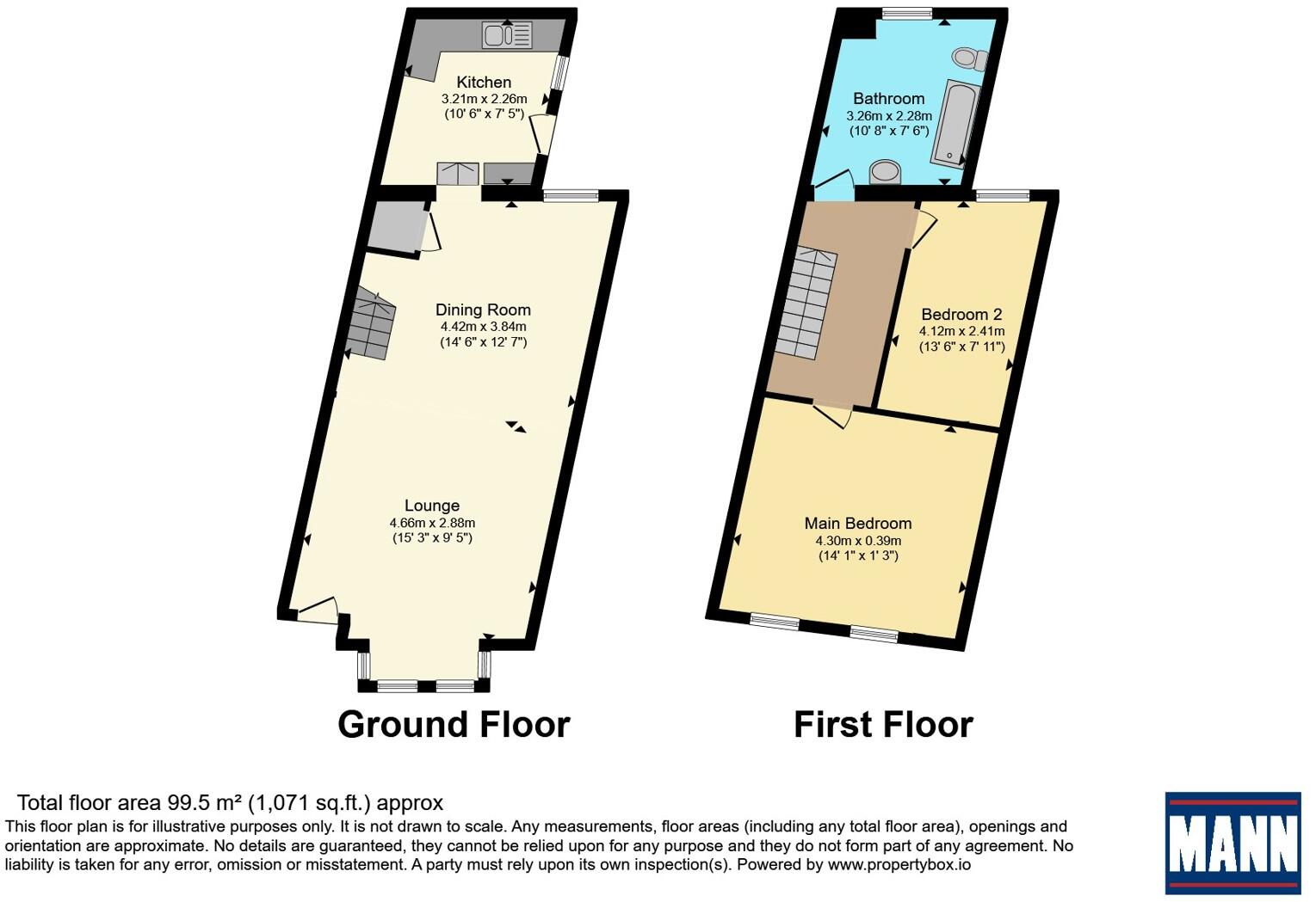 Clarence Avenue, Rochester, Kent, ME1 floorplan
