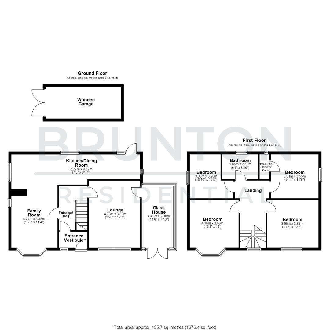 Station Road, Allendale, NE47 floorplan