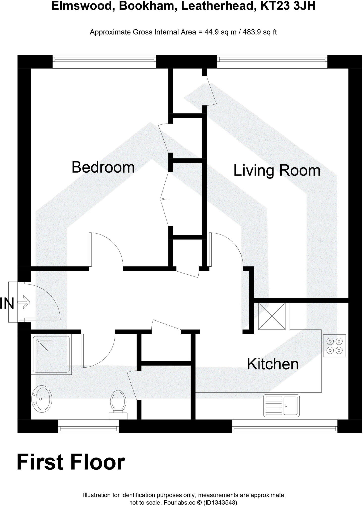 Elmswood, Bookham, KT23 floorplan