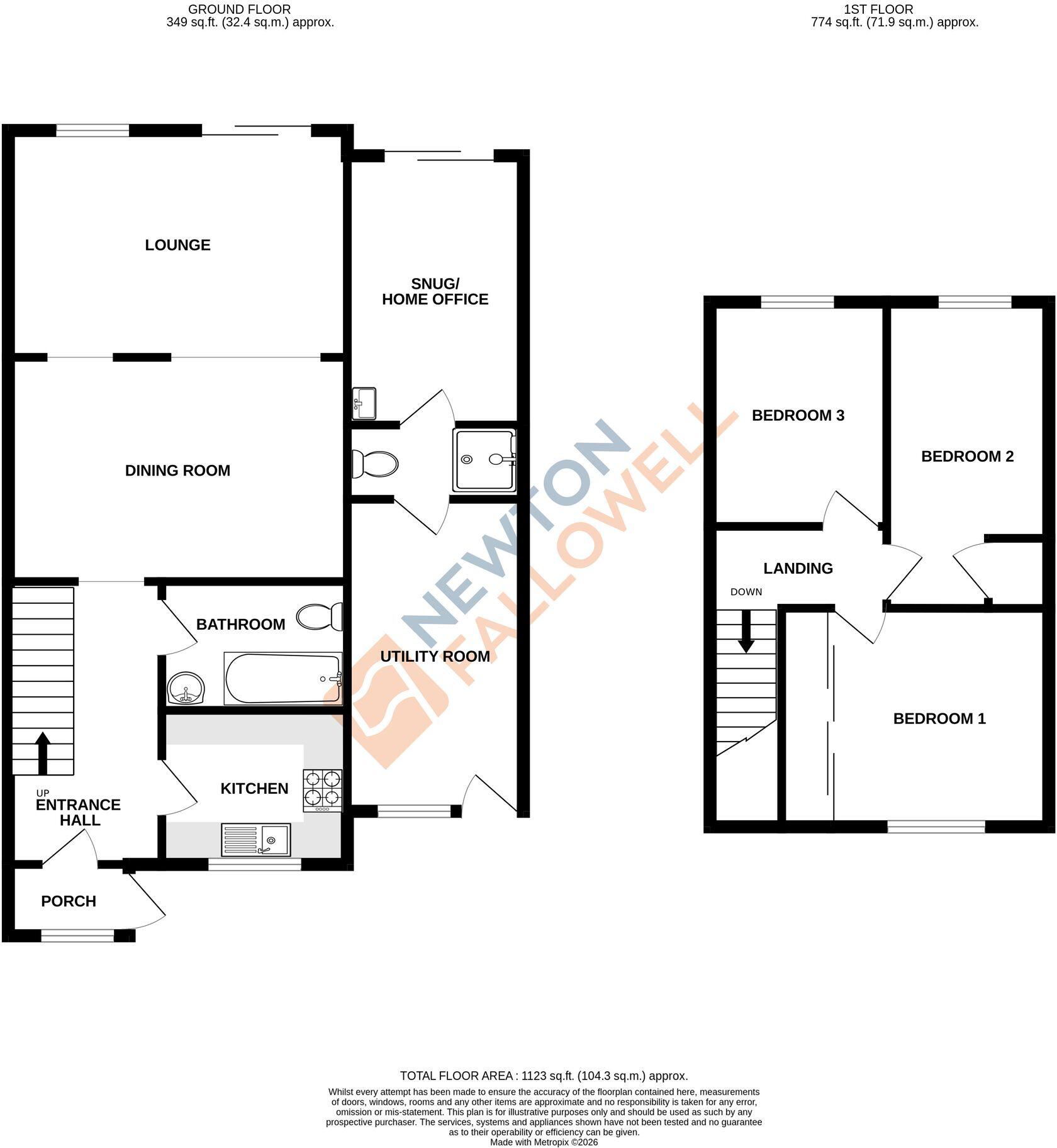 Newham Road, Stamford, PE9 floorplan