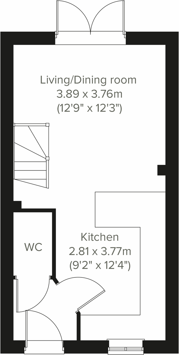Chamberhouse Crescent, Hampton Woods, Peterborough, PE7 8ZB floorplan