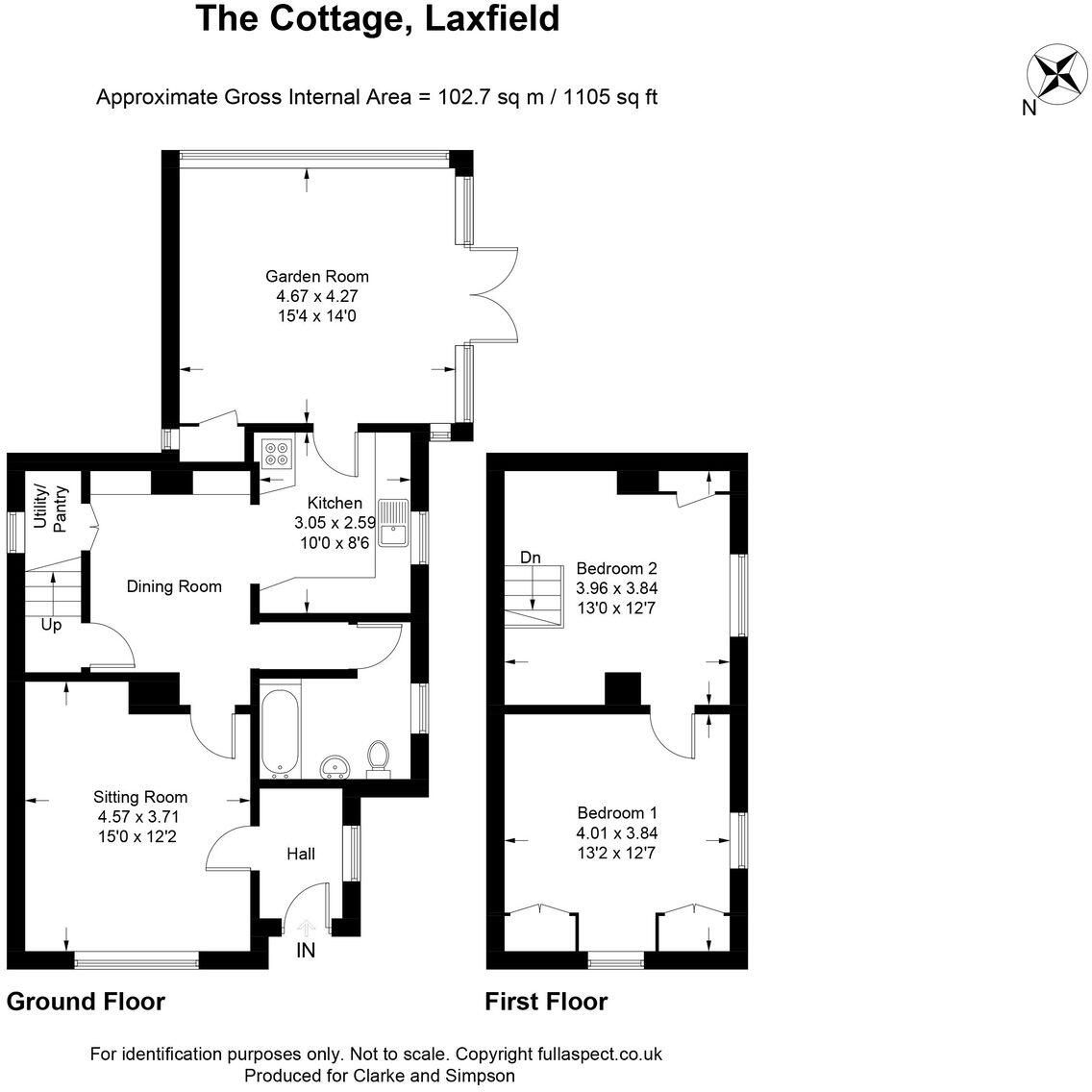 Laxfield, Suffolk floorplan