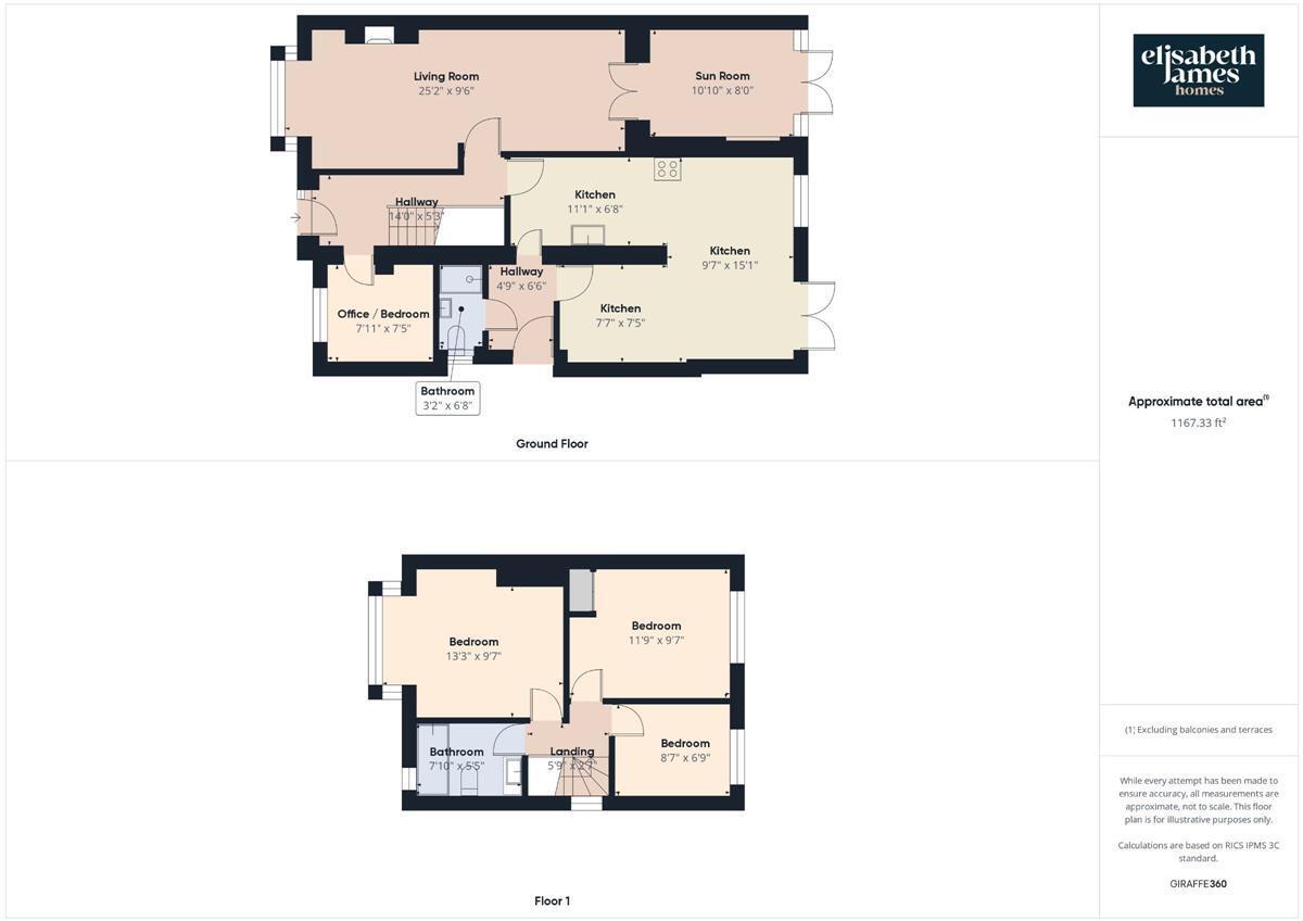 Waveney Drive, Lowestoft floorplan