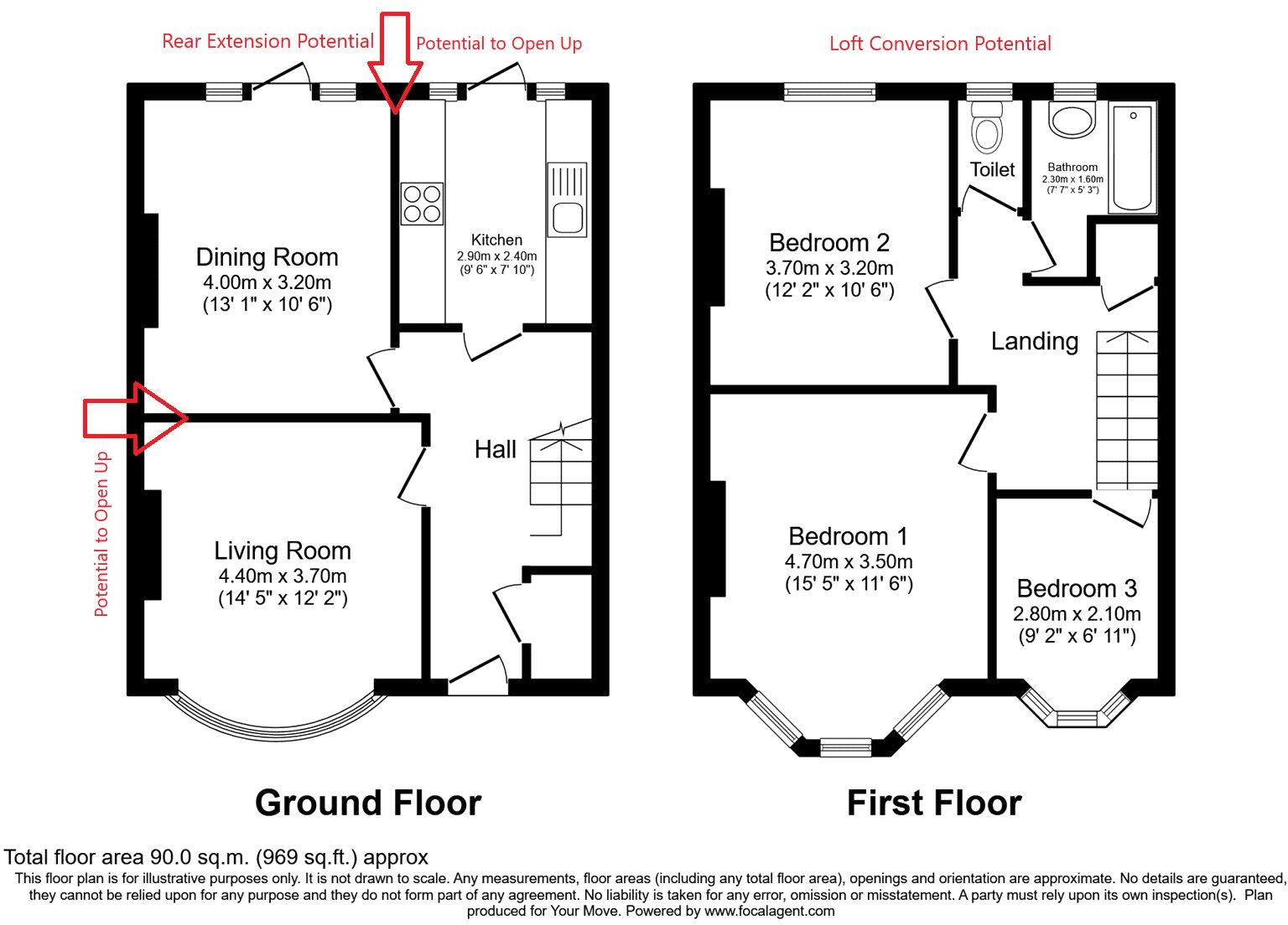 Stratheden Road, London, SE3 floorplan