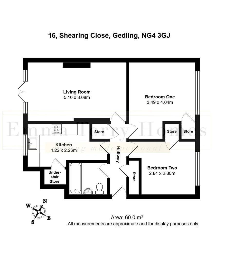 Shearing Close, Gedling, Nottingham floorplan